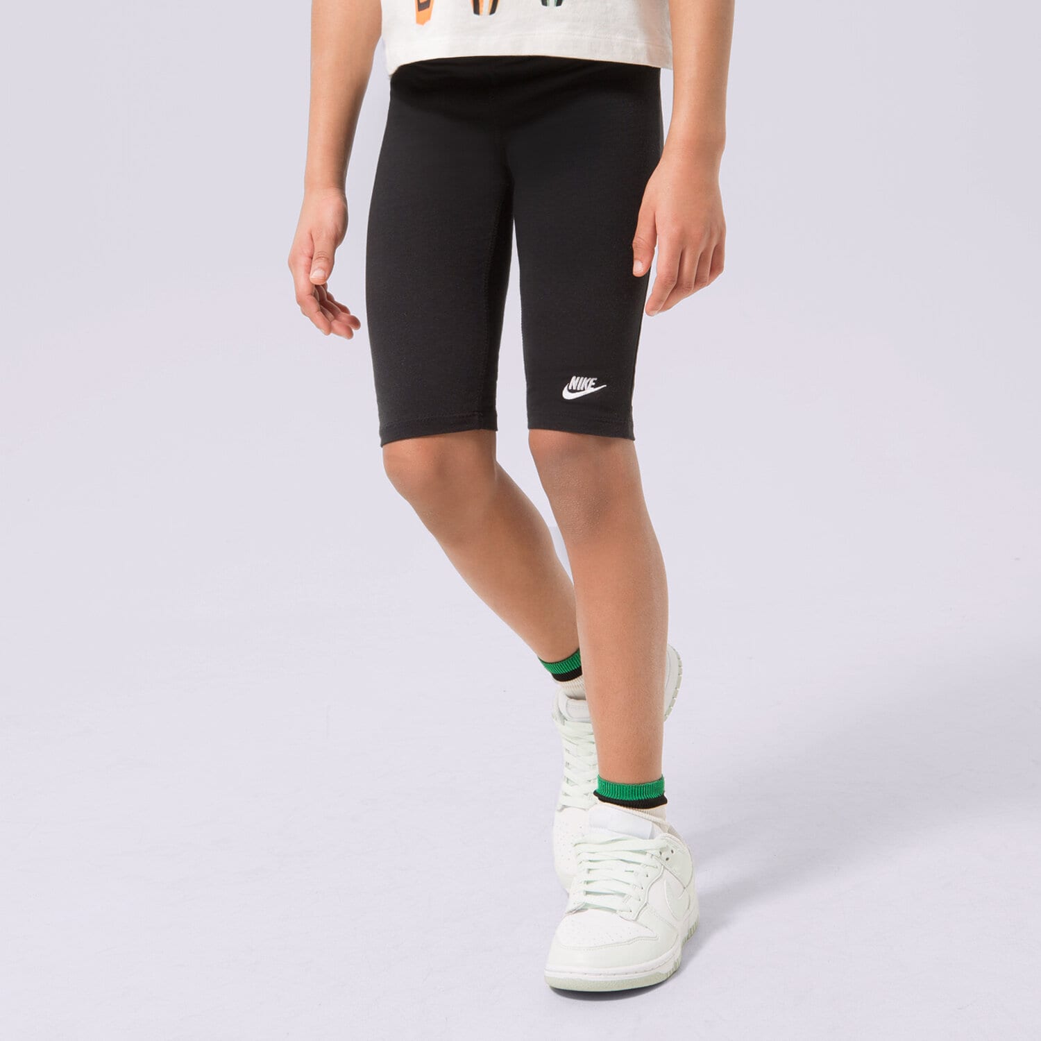 NIKE SZORTY SPORTSWEAR GIRL DA1243-010 CZARNY
