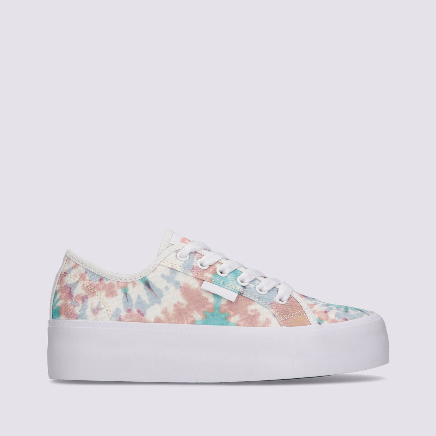 Damskie trampki, tenisówki DC MANUAL PLATFORM ADJS300280-WPT MULTICOLOR