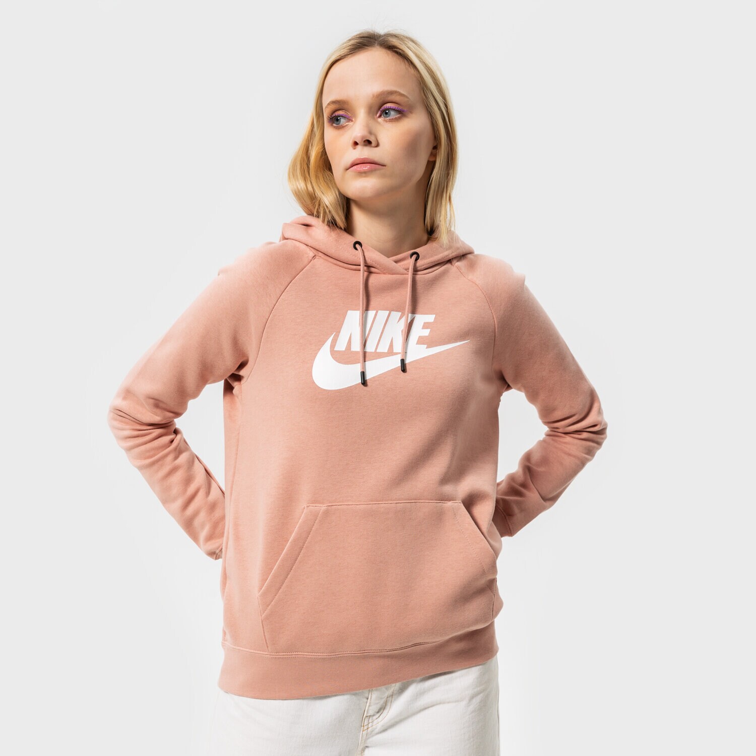 Bluza damska NIKE BLUZA Z KAPTUREM SPORTSWEAR ESSENTIAL BV4126-609 RÓŻOWY