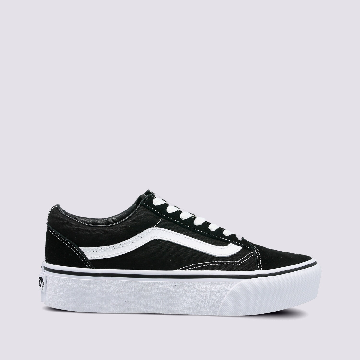 Damskie trampki, tenisówki VANS UA OLD SKOOL PLATFORM OLD SKOOL VN0A3B3UY281 CZARNY