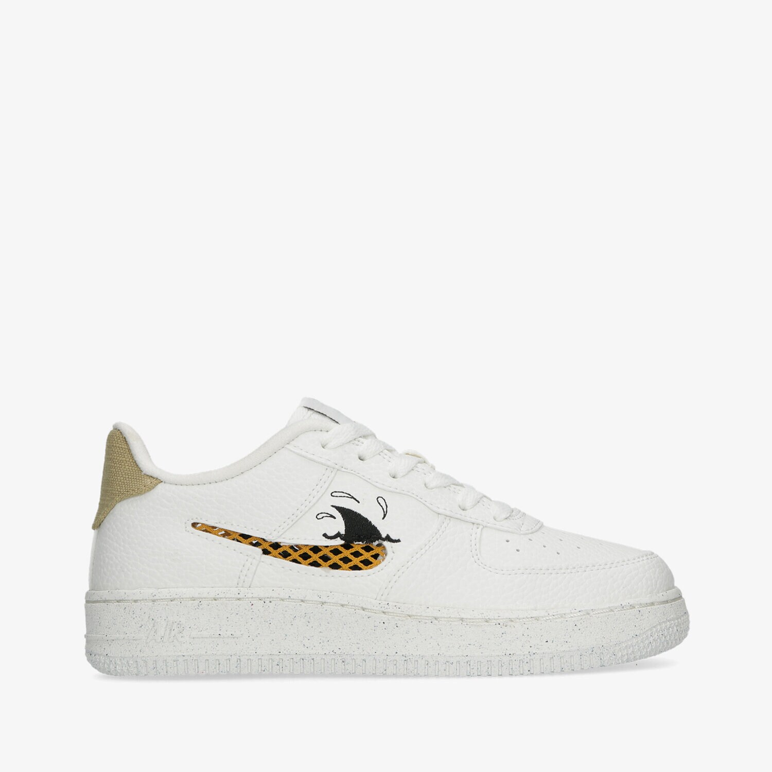 Buty sneakersy dla dzieci NIKE AIR FORCE 1 LV8 DQ7690-100 BEŻOWY