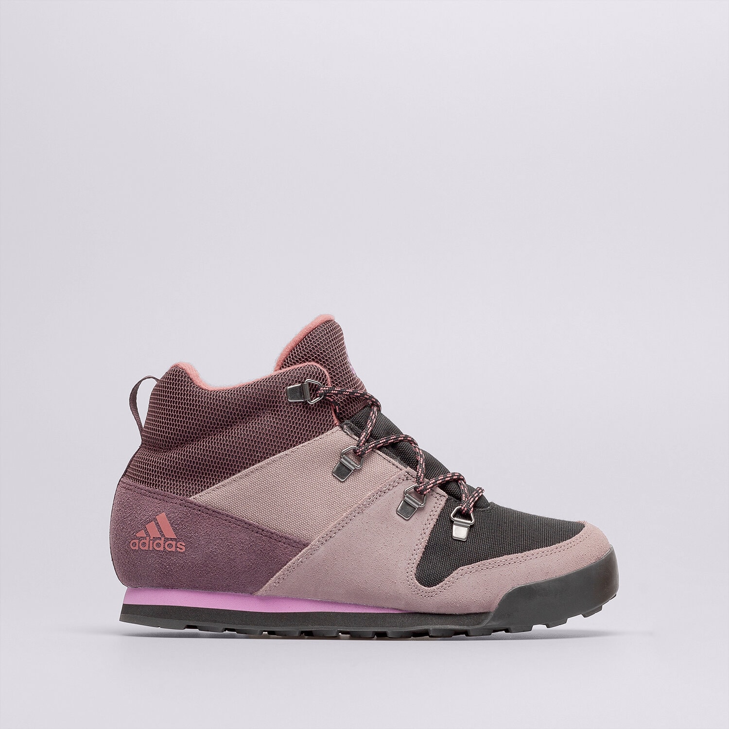 Buty zimowe, trekkingowe, outdoor dla dzieci ADIDAS SNOWPITCH K GZ1172 FIOLETOWY
