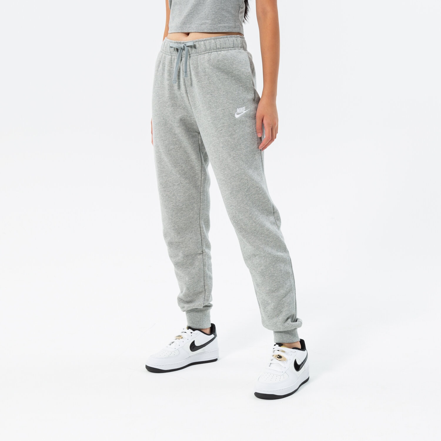 Spodnie sportowe damskie NIKE SPODNIE W NSW CLUB FLC MR PANT STD