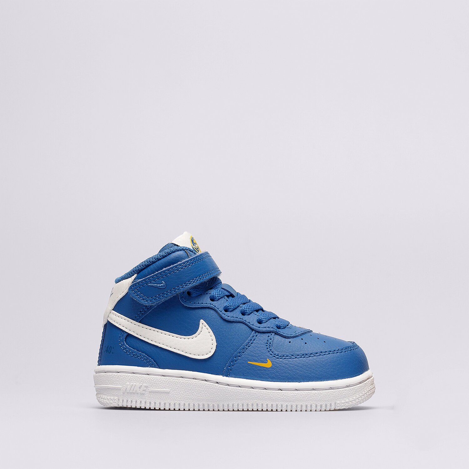 Buty sneakersy dla dzieci NIKE AIR FORCE 1 MID ENTRY SE (TD) FJ2894-400 NIEBIESKI
