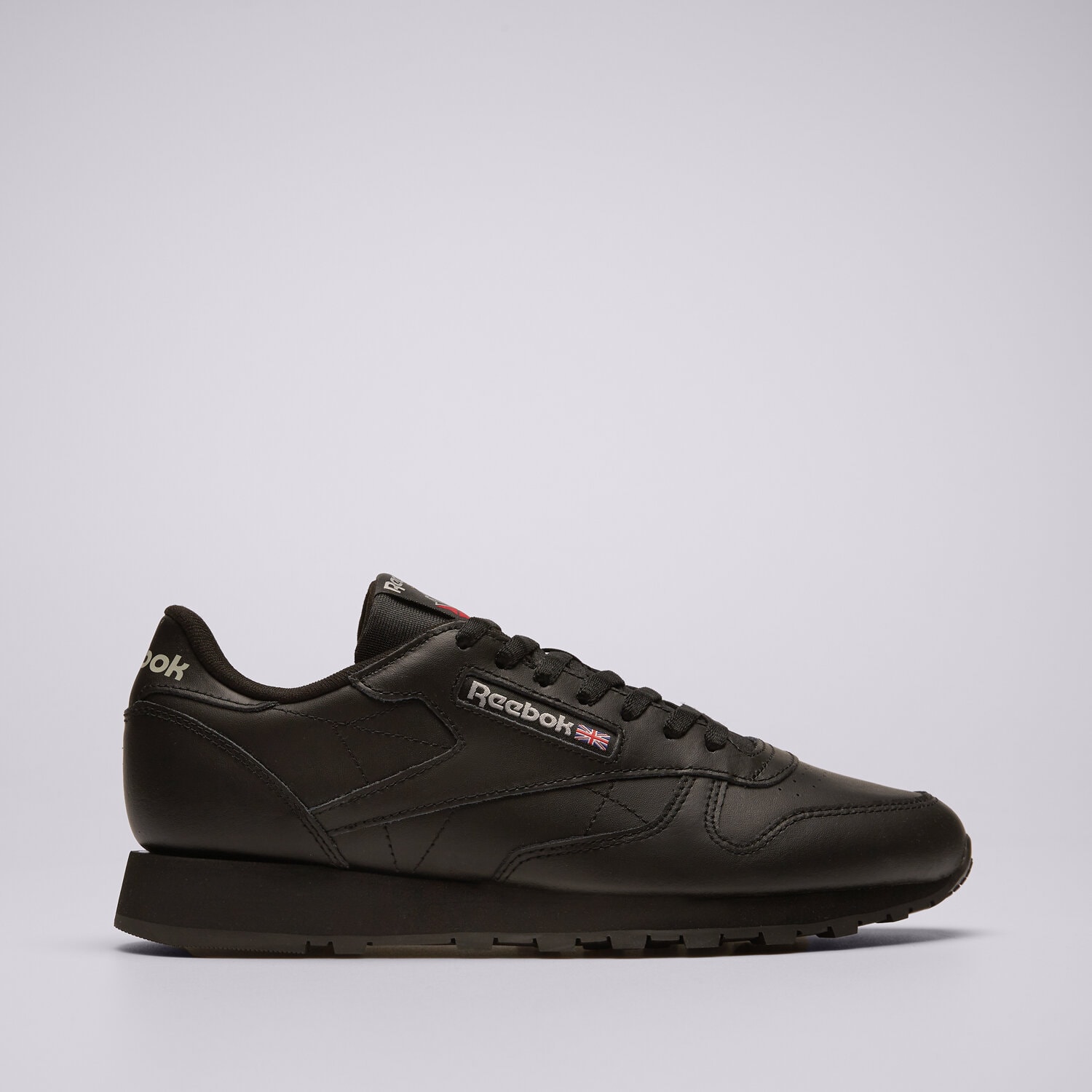 Buty sneakersy męskie REEBOK CLASSIC LEATHER 100008494 CZARNY