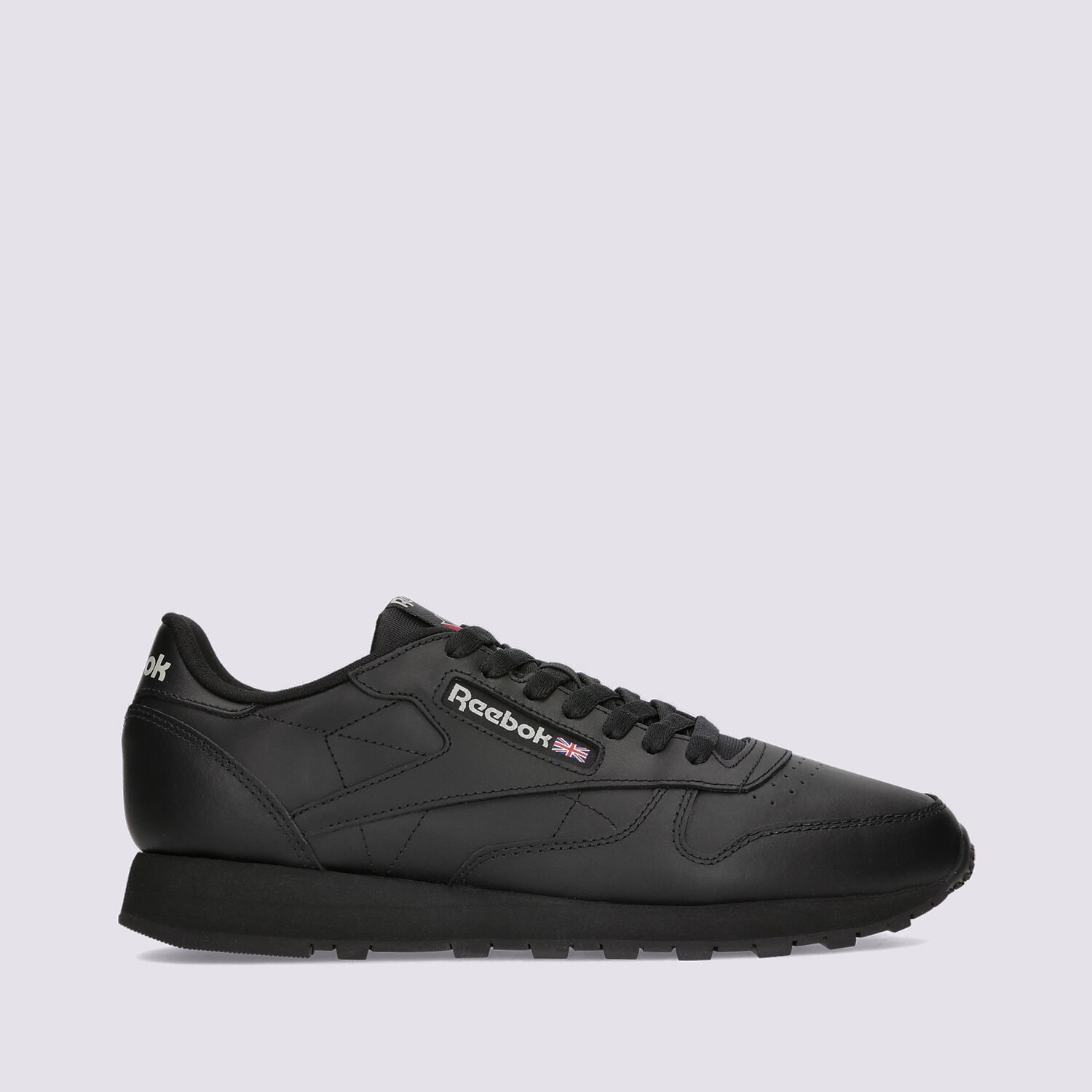 Buty sneakersy męskie REEBOK CLASSIC LEATHER 100008494 CZARNY