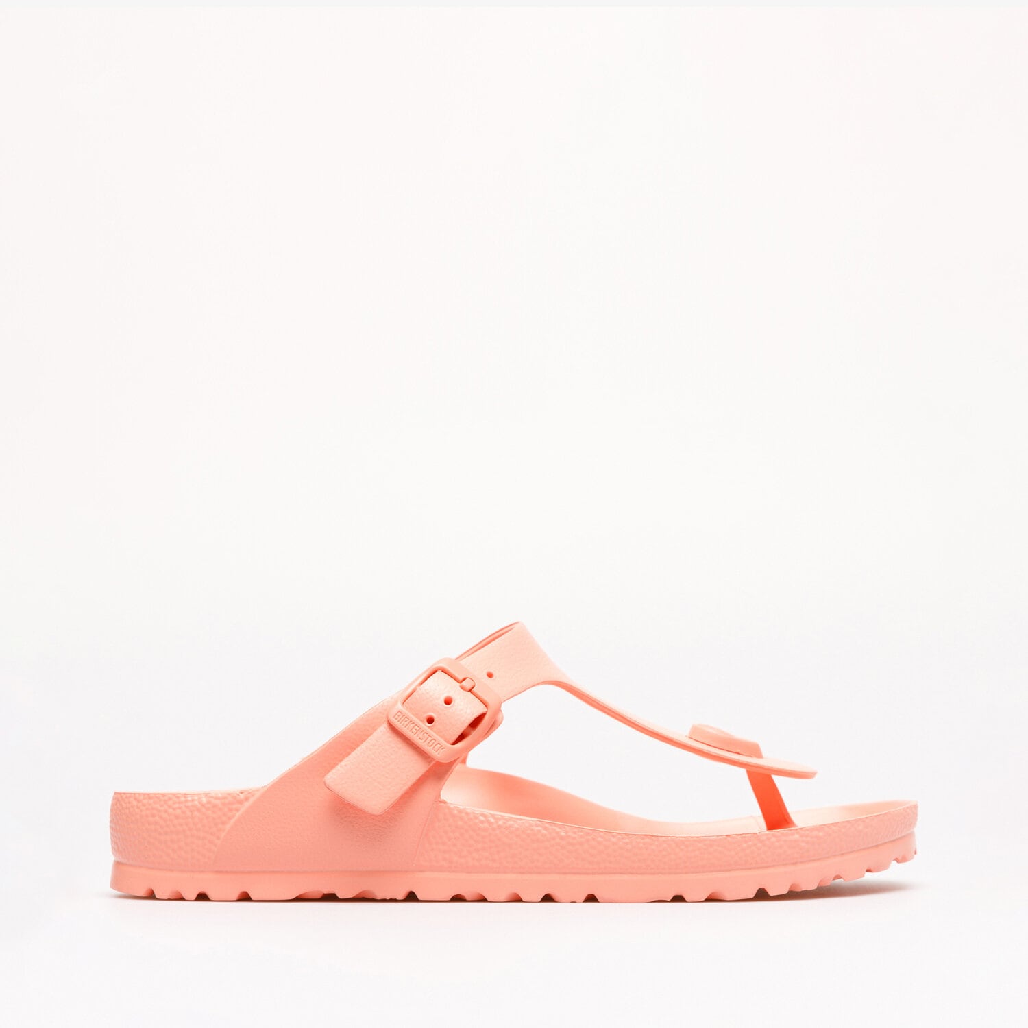 Klapki damskie BIRKENSTOCK GIZEH EVA 1022453 KORALOWY