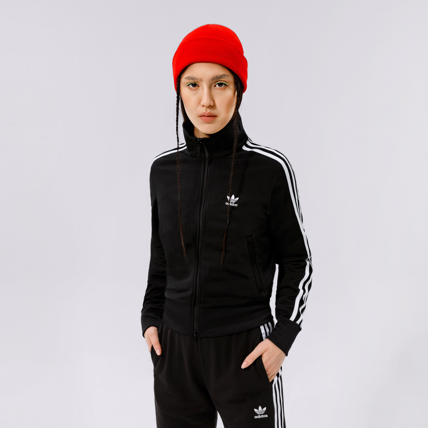 Bluza damska ADIDAS BLUZA ROZPINANA FIREBIRD TT PB GN2817 CZARNY