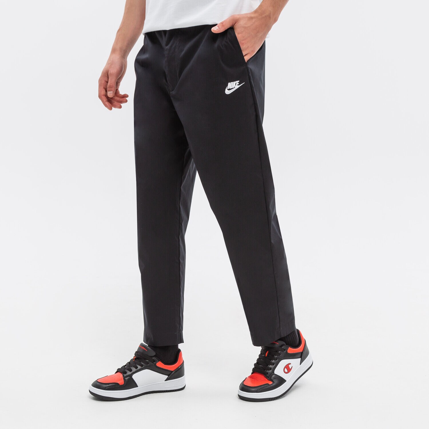 Spodnie sportowe męskie NIKE SPODNIE M NSW SPE WVN UL SNEAKER PANT DM6823-010 CZARNY