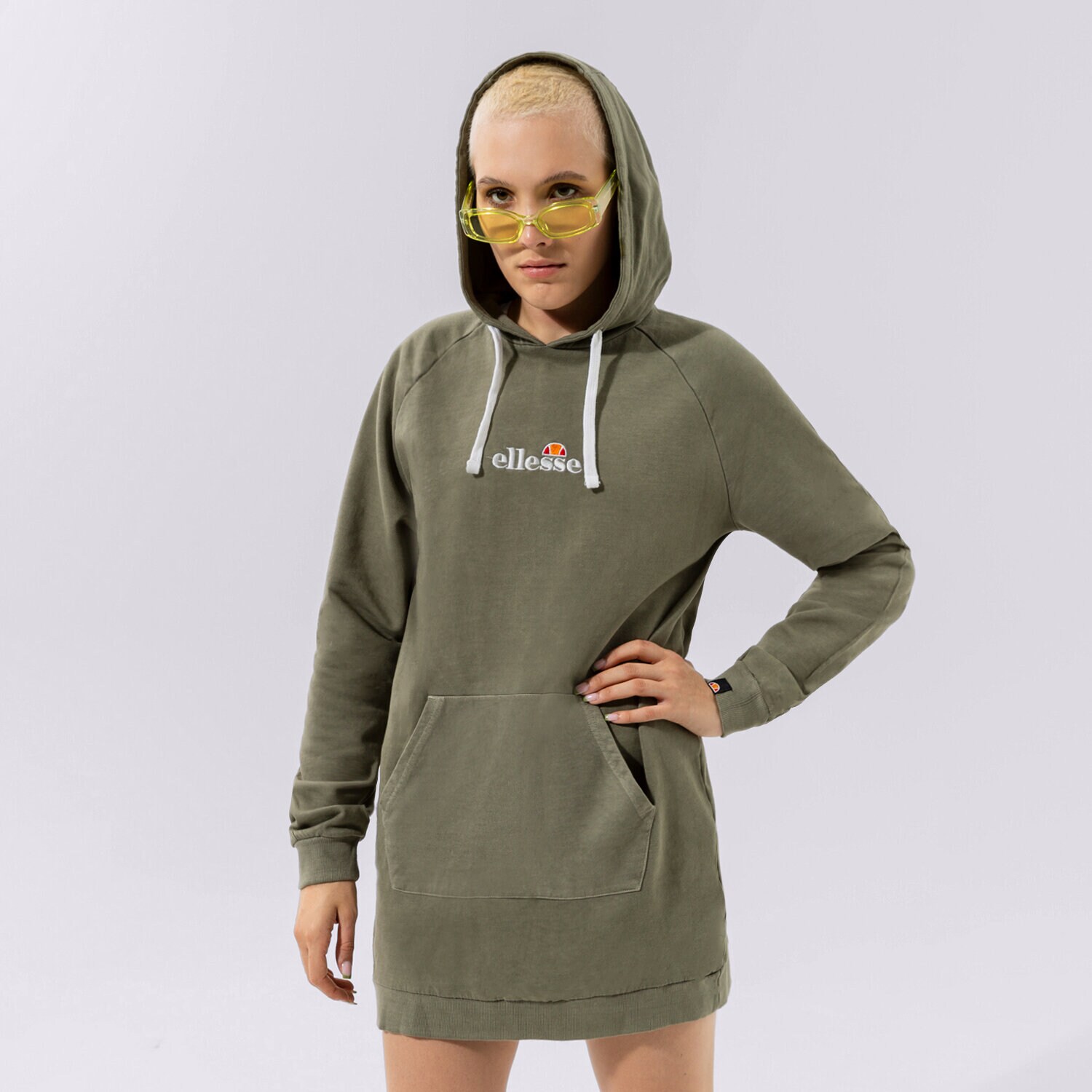 Bluza damska ELLESSE BLUZA Z KAPTUREM TRIPHALA DRESS KHA SGK13152506 KHAKI