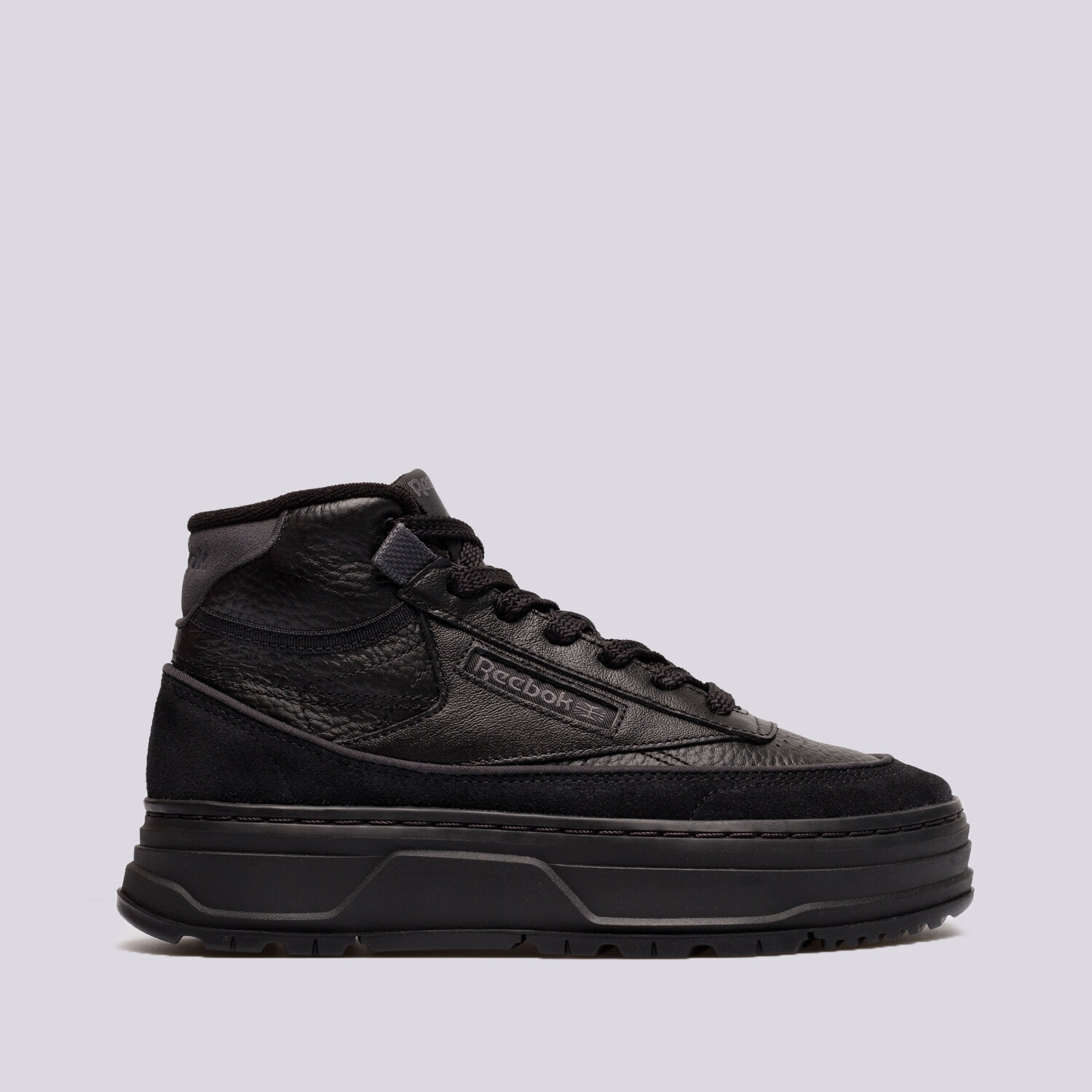 Buty sneakersy damskie REEBOK CLUB C GEO MID HP7775 CZARNY