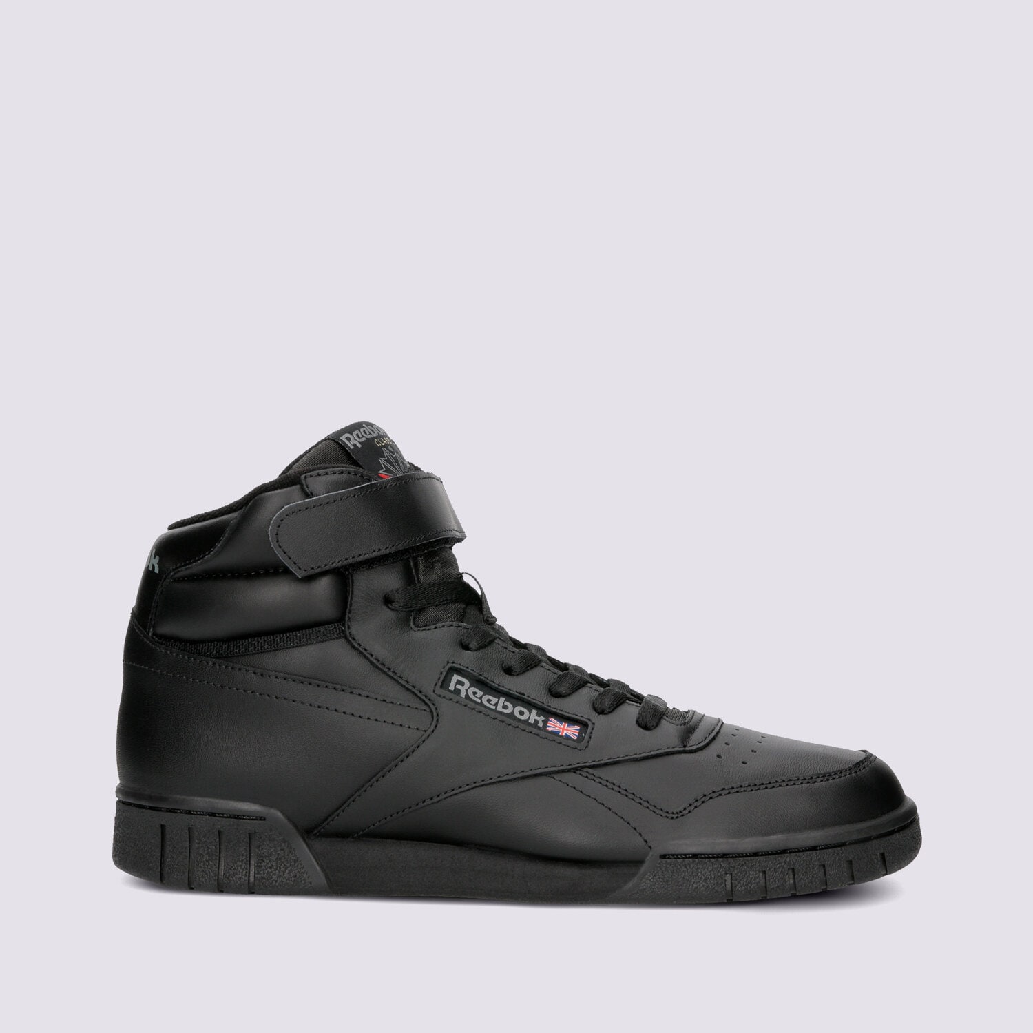 Buty sneakersy męskie REEBOK EX-O-FIT HI 100000109 CZARNY