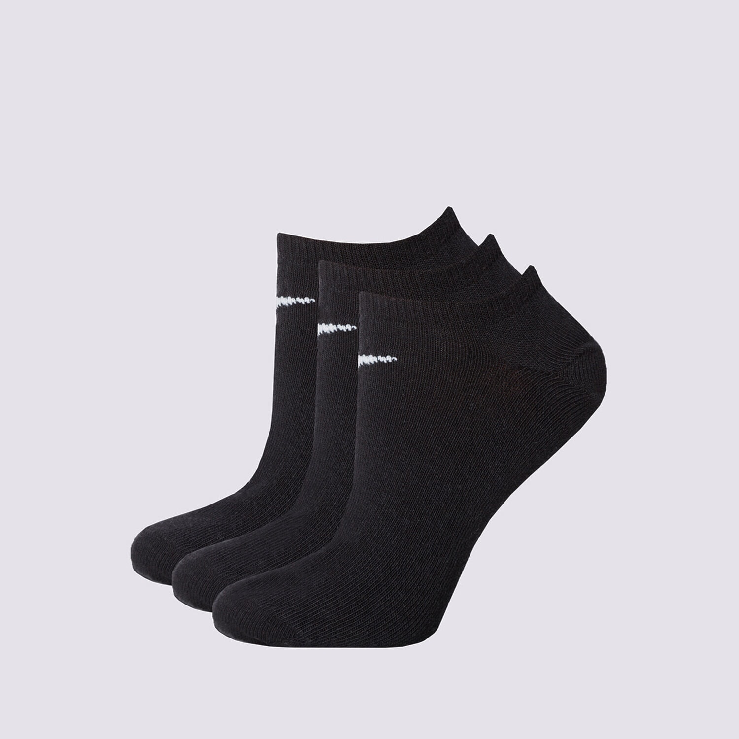 Skarpetki sportowe damskie NIKE SKARPETY *3PK VAL.NOS SHOW SX2554-001 CZARNY