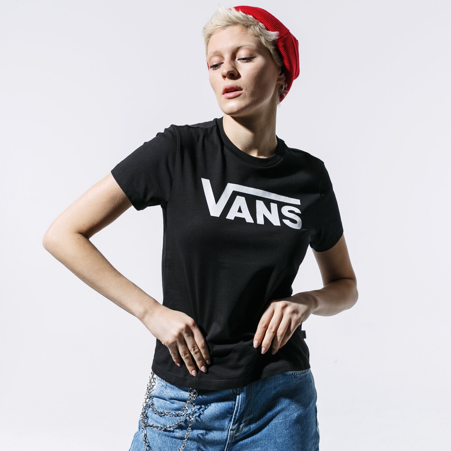 T-shirt clearance vans damskie