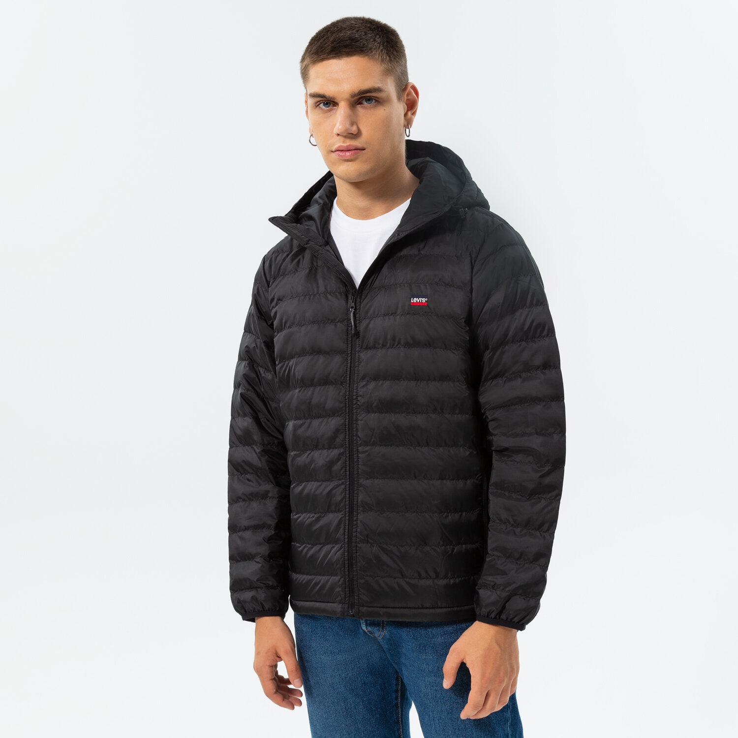 Kurtka zimowa męska LEVI'S KURTKA ZIMOWA PRESIDIO PKBL HOODED JKT