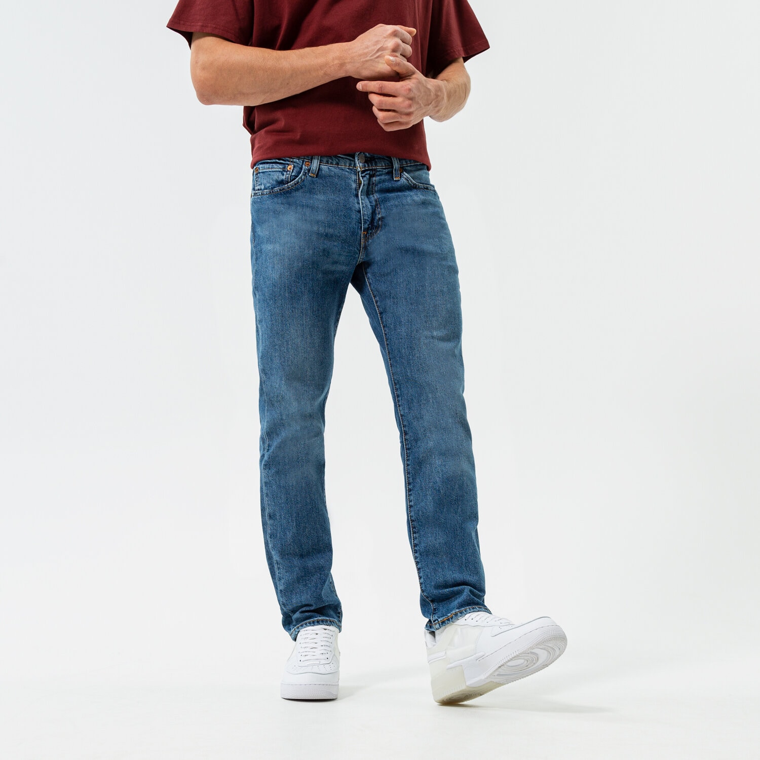 Spodnie sportowe męskie LEVI'S SPODNIE 511 SLIM 04511-5471 GRANATOWY