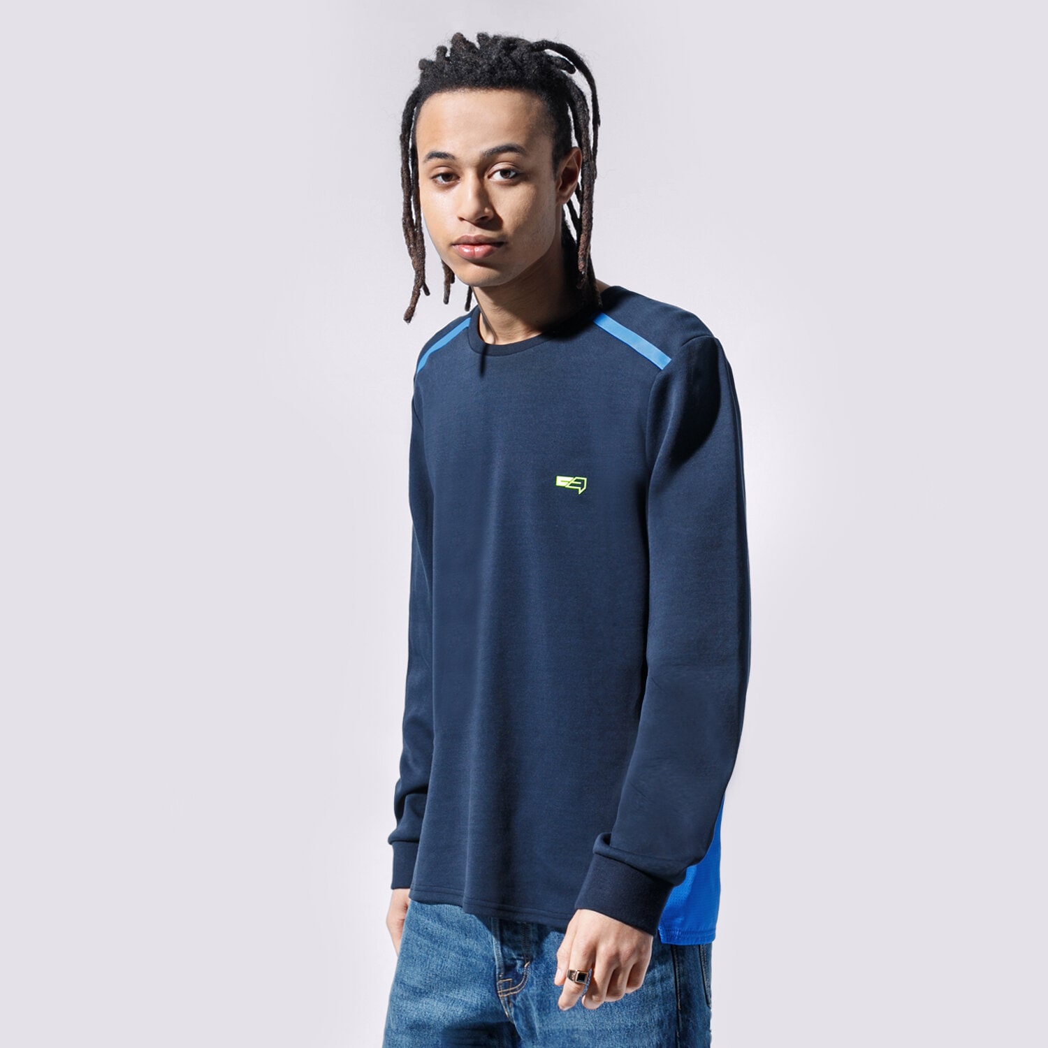 Bluza męska CONFRONT BLUZA MINESOTA CF120BLM63001 NIEBIESKI