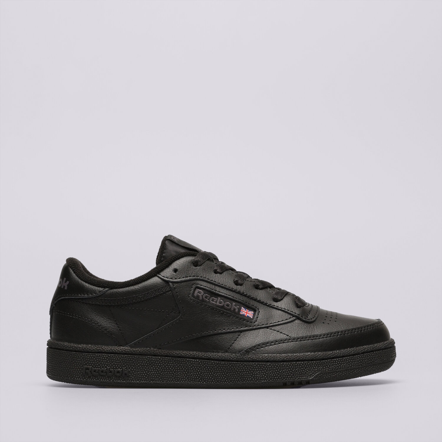Buty sneakersy męskie REEBOK CLUB C 85 100000153 CZARNY