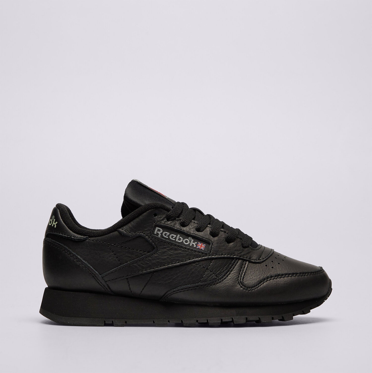 Buty sneakersy damskie REEBOK CLASSIC LEATHER 100008497 CZARNY