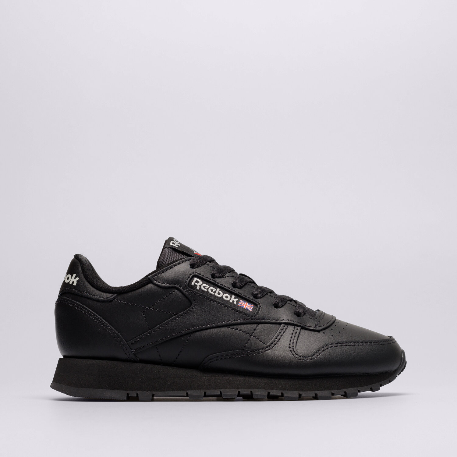 Buty sneakersy damskie REEBOK CLASSIC LEATHER 100008497 CZARNY