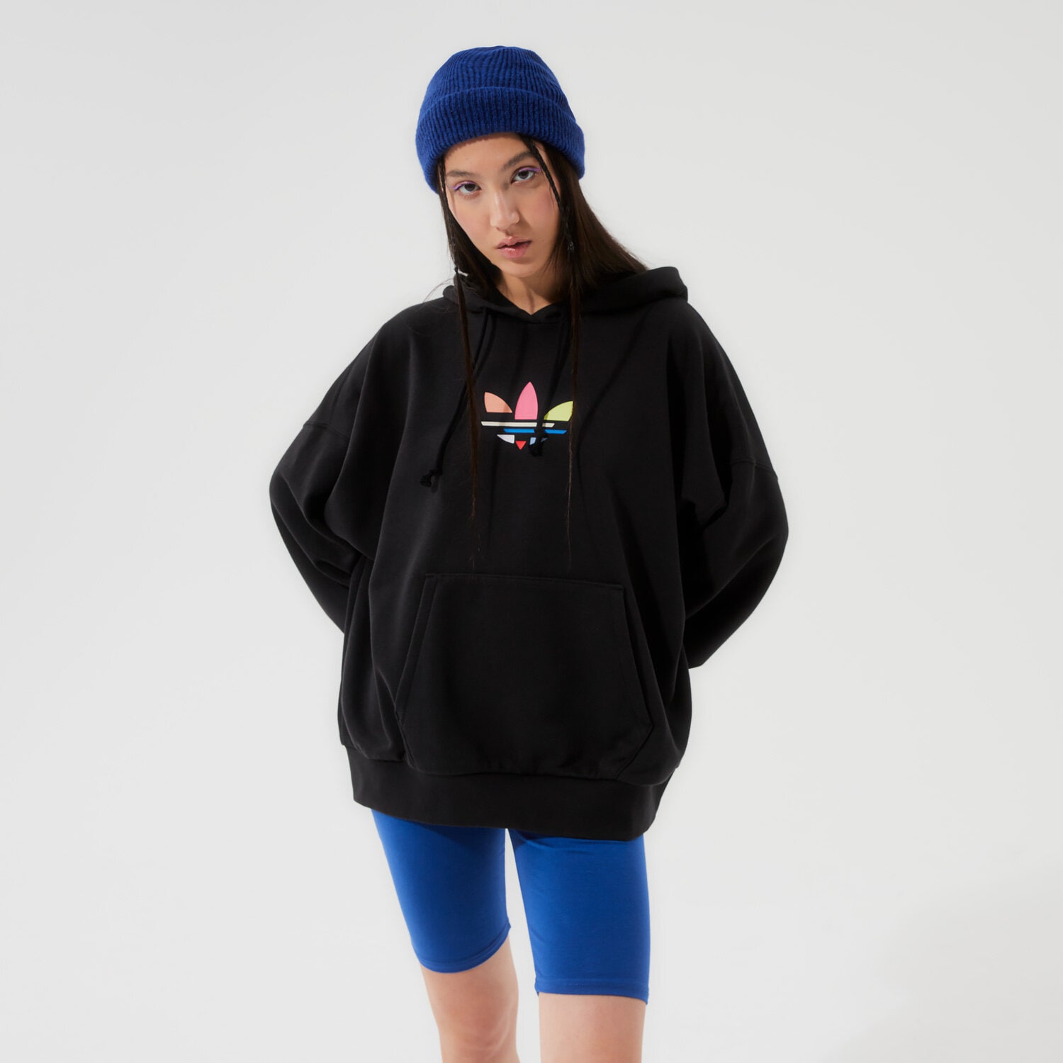 Bluza damska ADIDAS BLUZA Z KAPTUREM HOODIE H09308 CZARNY