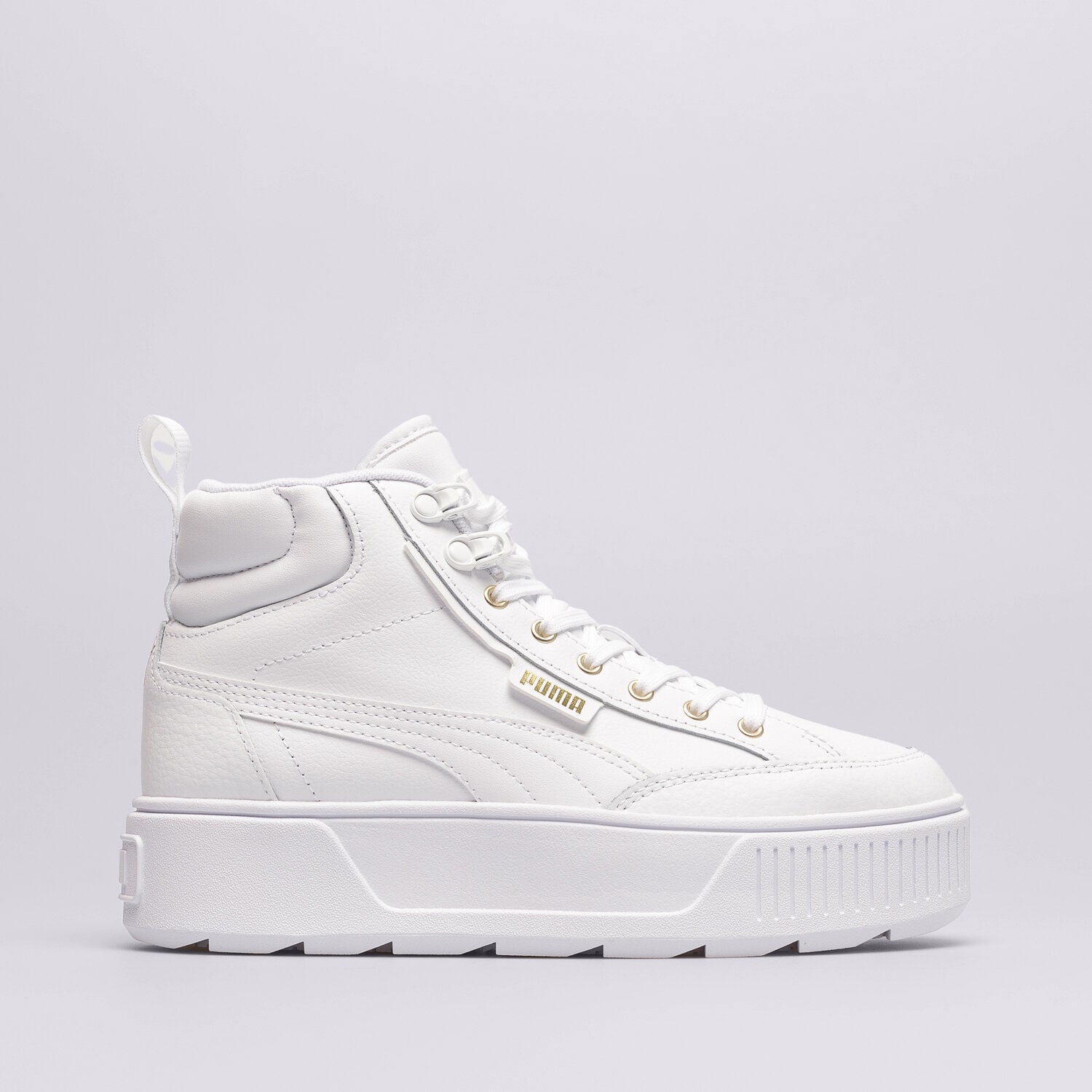 Buty sneakersy damskie PUMA KARMEN MID 38585701 BIAŁY