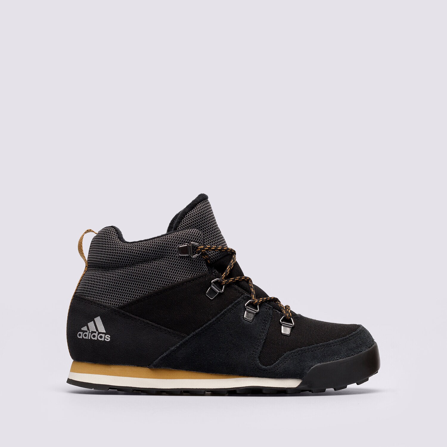 Buty zimowe, trekkingowe, outdoor dla dzieci ADIDAS SNOWPITCH K FZ2602 CZARNY
