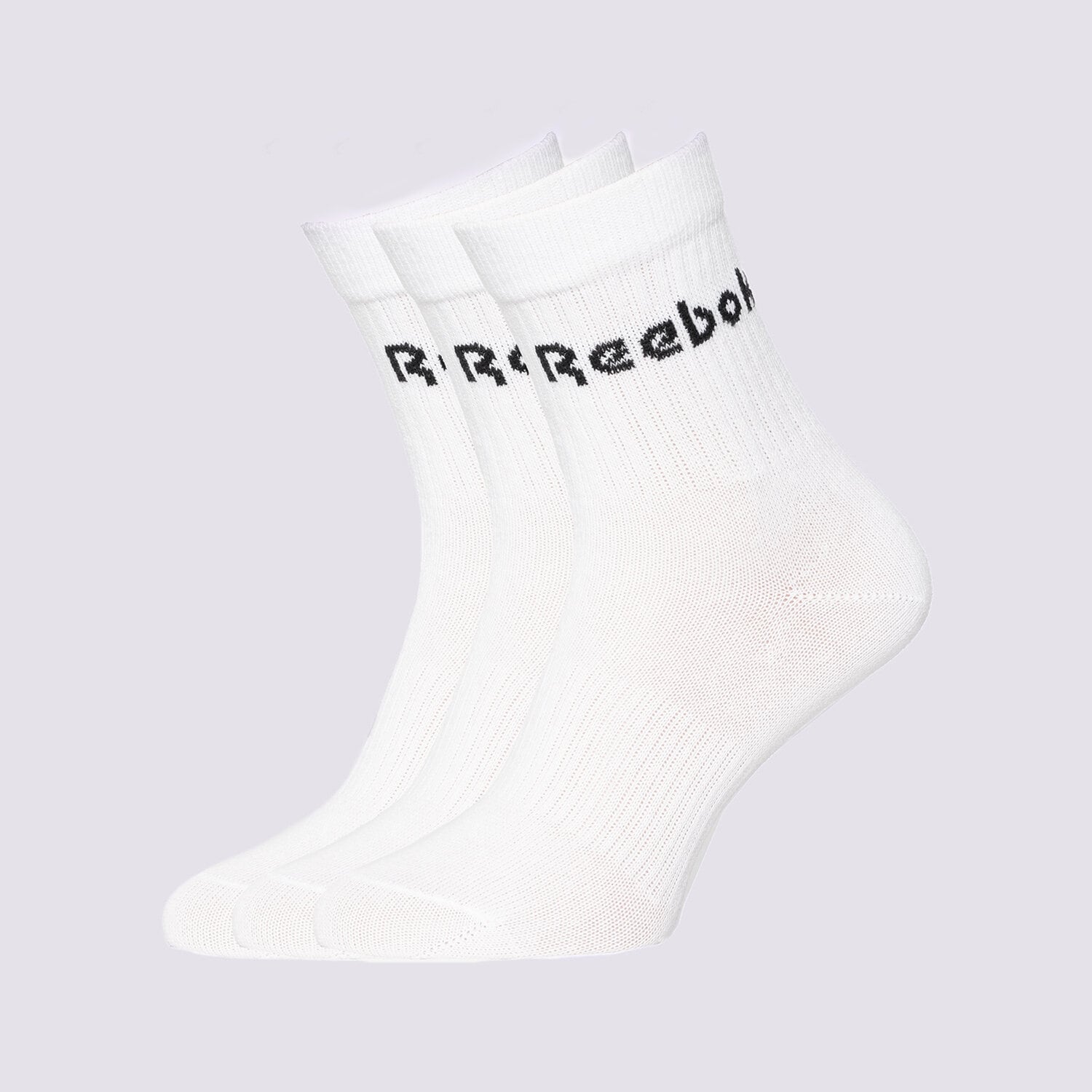 Skarpetki sportowe damskie REEBOK SKARPETY ACT CORE MID CREW SOCK 3P GH0332 BIAŁY