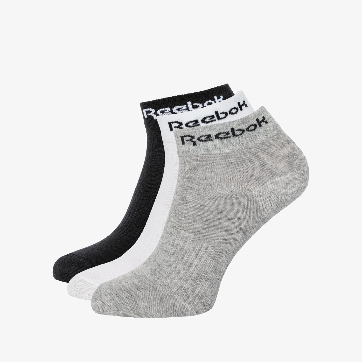 Skarpetki sportowe damskie REEBOK SKARPETY ACT CORE ANKLE SOCK 3P GH8168 MULTICOLOR