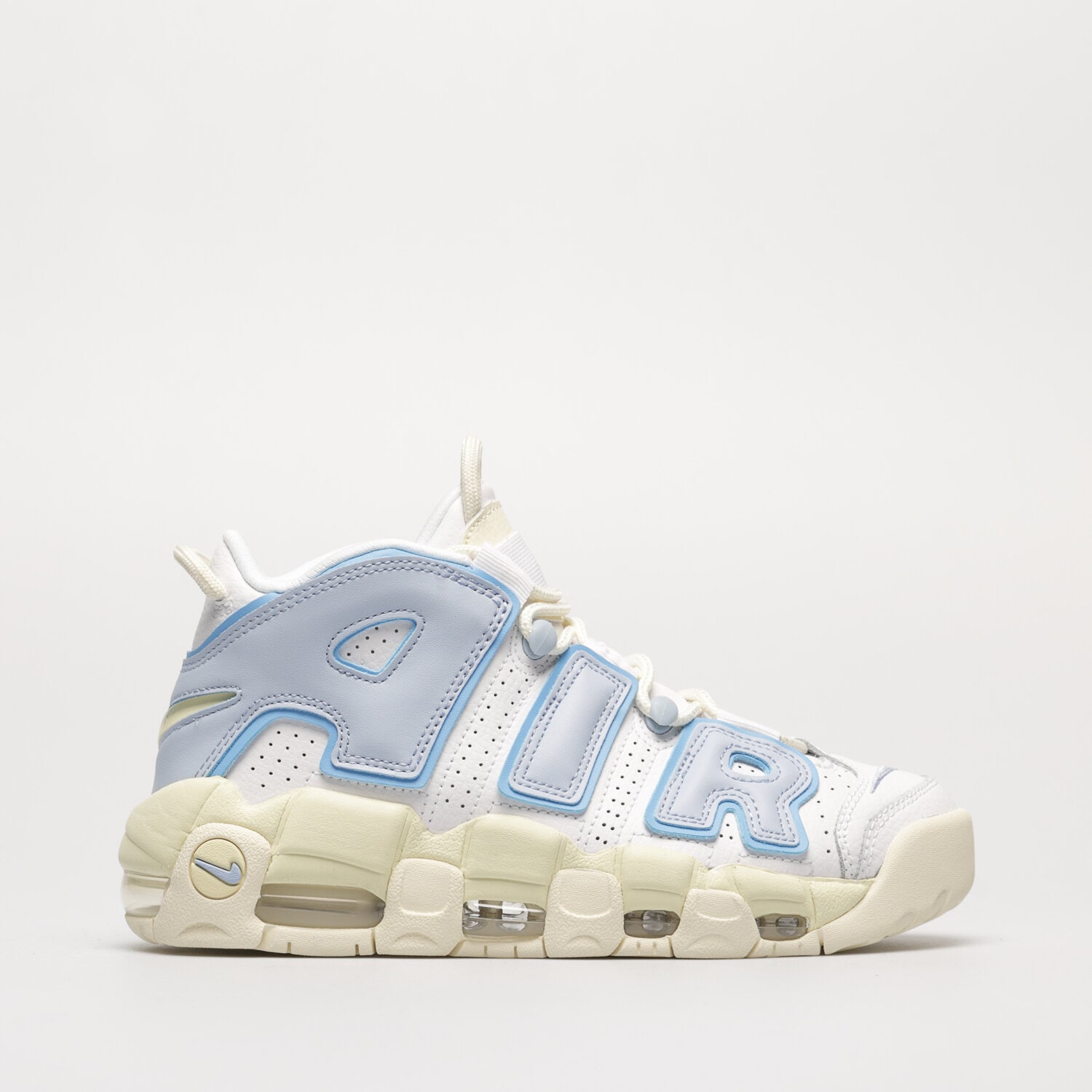 Buty sneakersy damskie NIKE WMNS AIR MORE UPTEMPO FD9869-100 BIAŁY