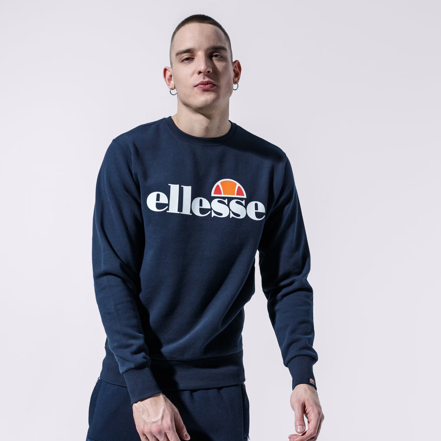 Bluza męska ELLESSE BLUZA SL SUCCISO NAVY SHC07930429 GRANATOWY