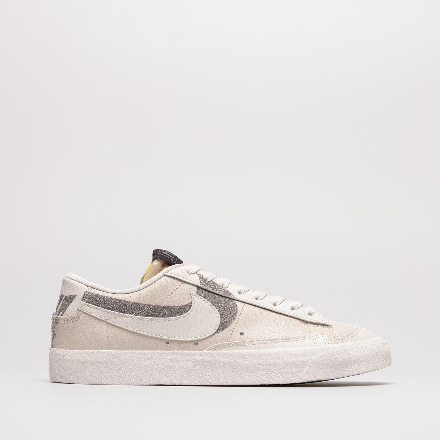 Buty sneakersy męskie NIKE BLAZER LOW PRM DQ7671-001 BIAŁY