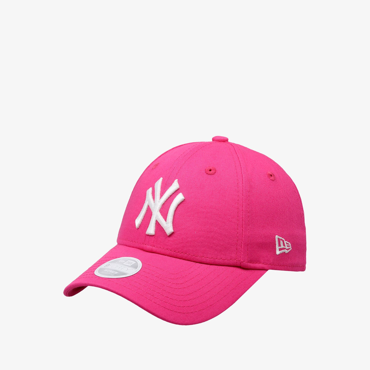 Czapka z daszkiem damska NEW ERA CZAPKA K FASHION NYY ESSENTIAL NY YANKEES PNK/WHI 11157578 RÓŻOWY