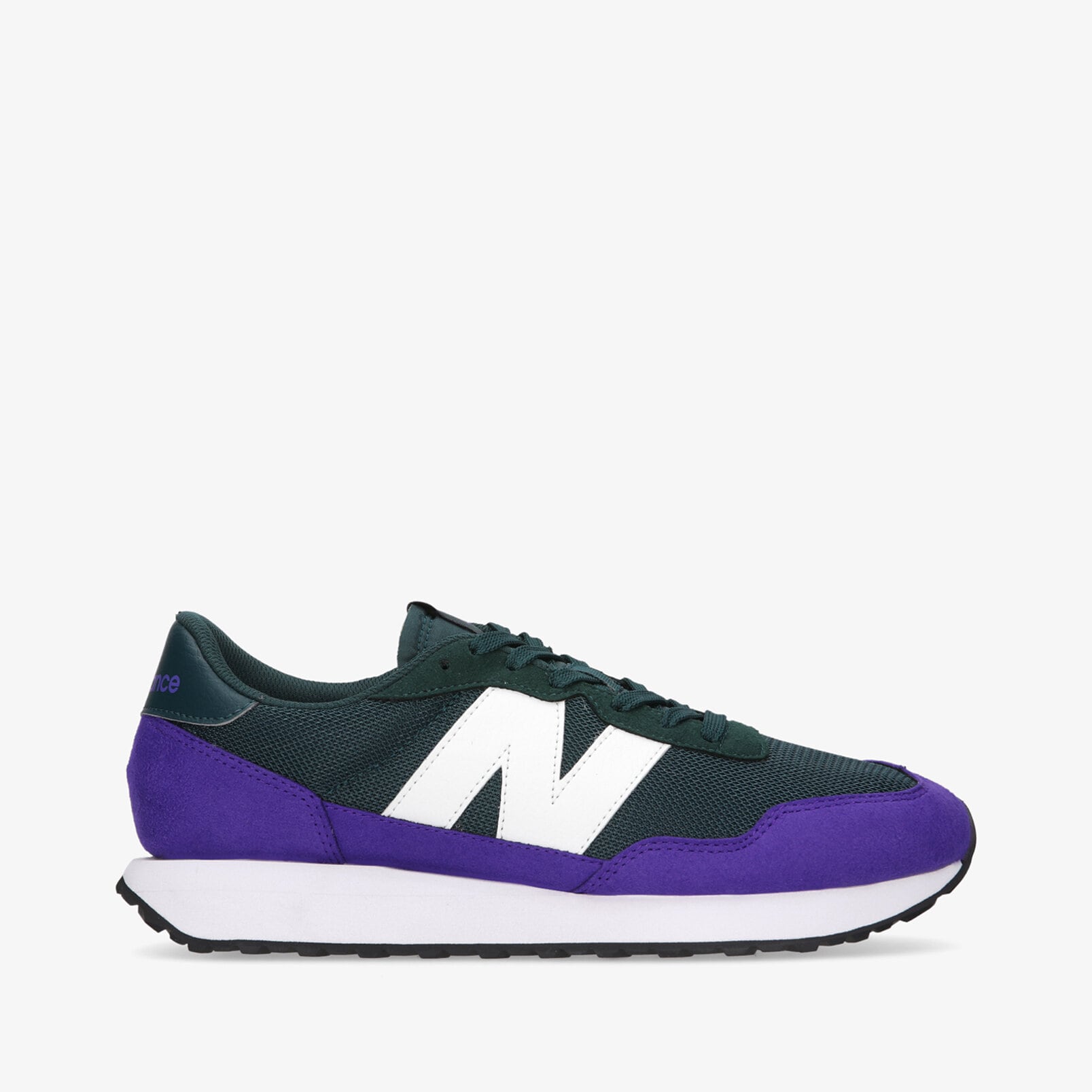Buty sneakersy męskie NEW BALANCE 237  MS237PG1 CZARNY