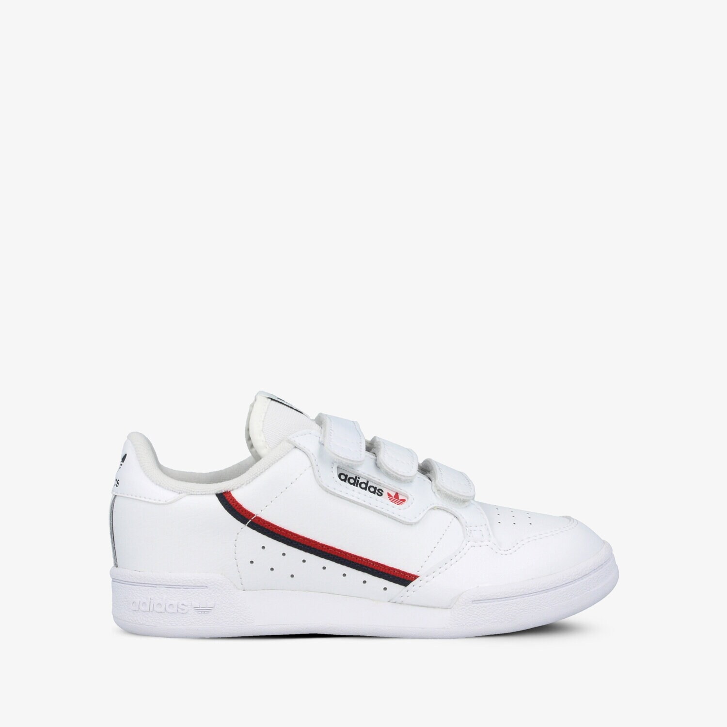 Buty sneakersy dla dzieci ADIDAS CONTINENTAL 80 CF C EH3222 BIAŁY
