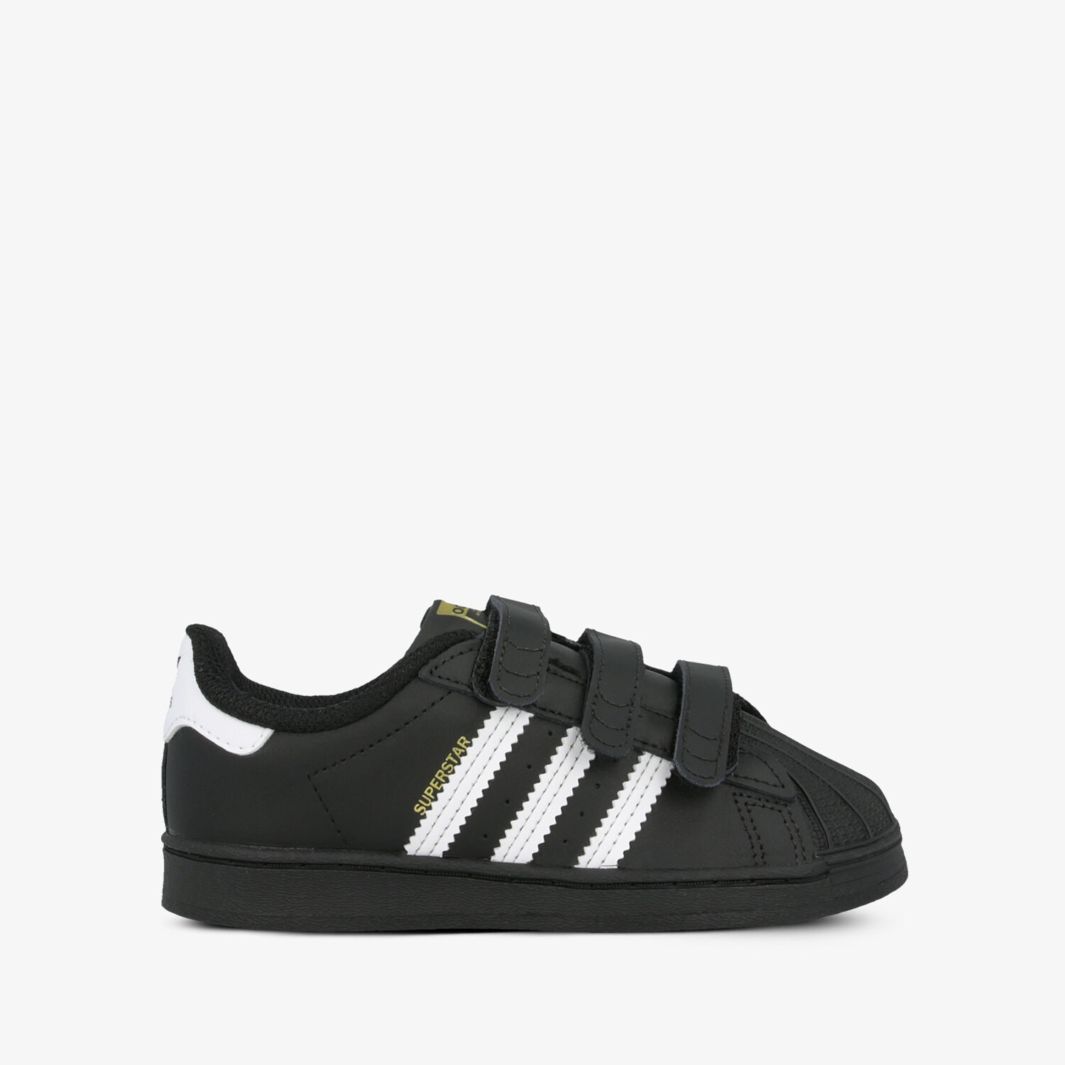 Buty sneakersy dla dzieci ADIDAS SUPERSTAR CF C EF4840 CZARNY