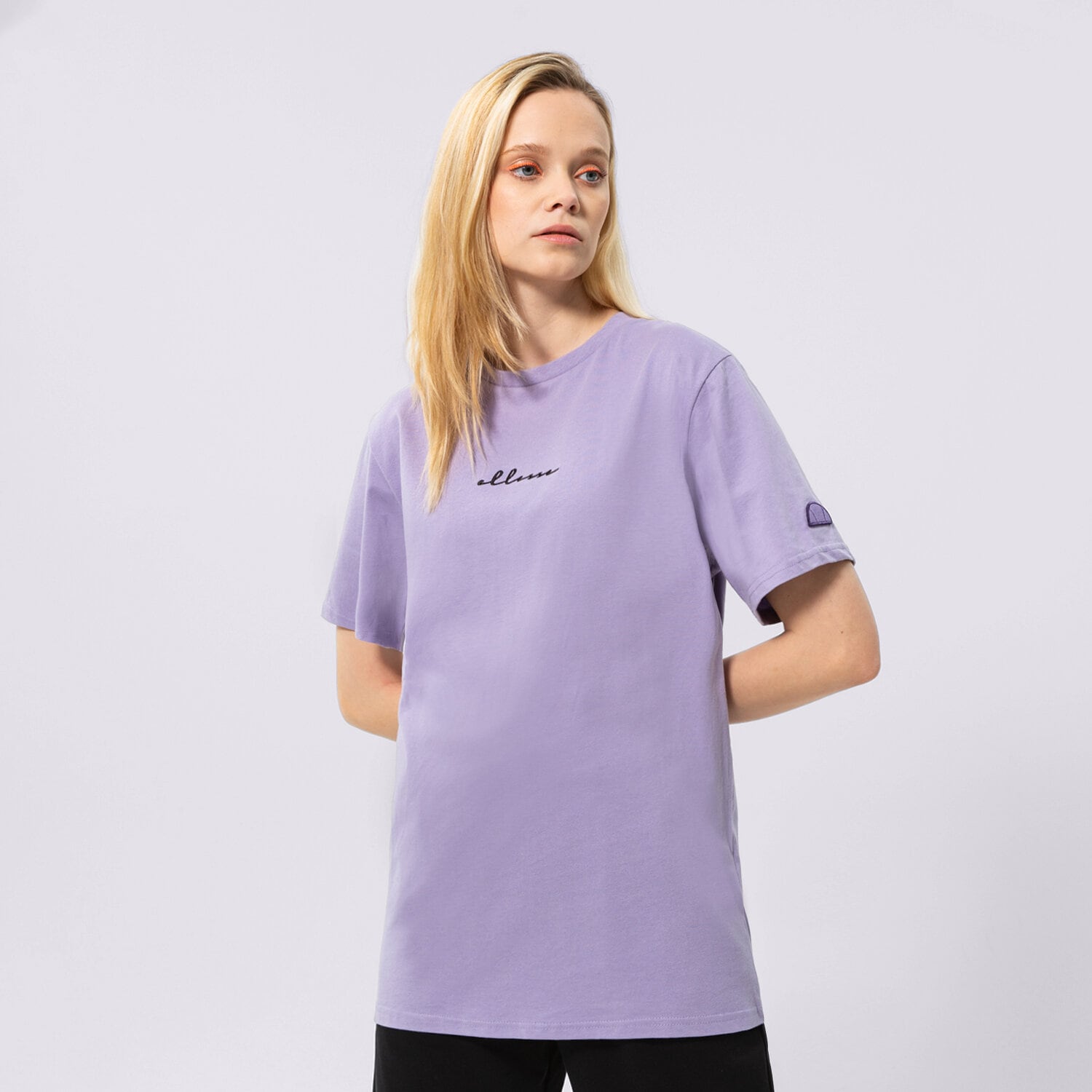 Koszulka, t-shirt damski ELLESSE T-SHIRT MIRESA TEE PRPL SGM14160305 FIOLETOWY