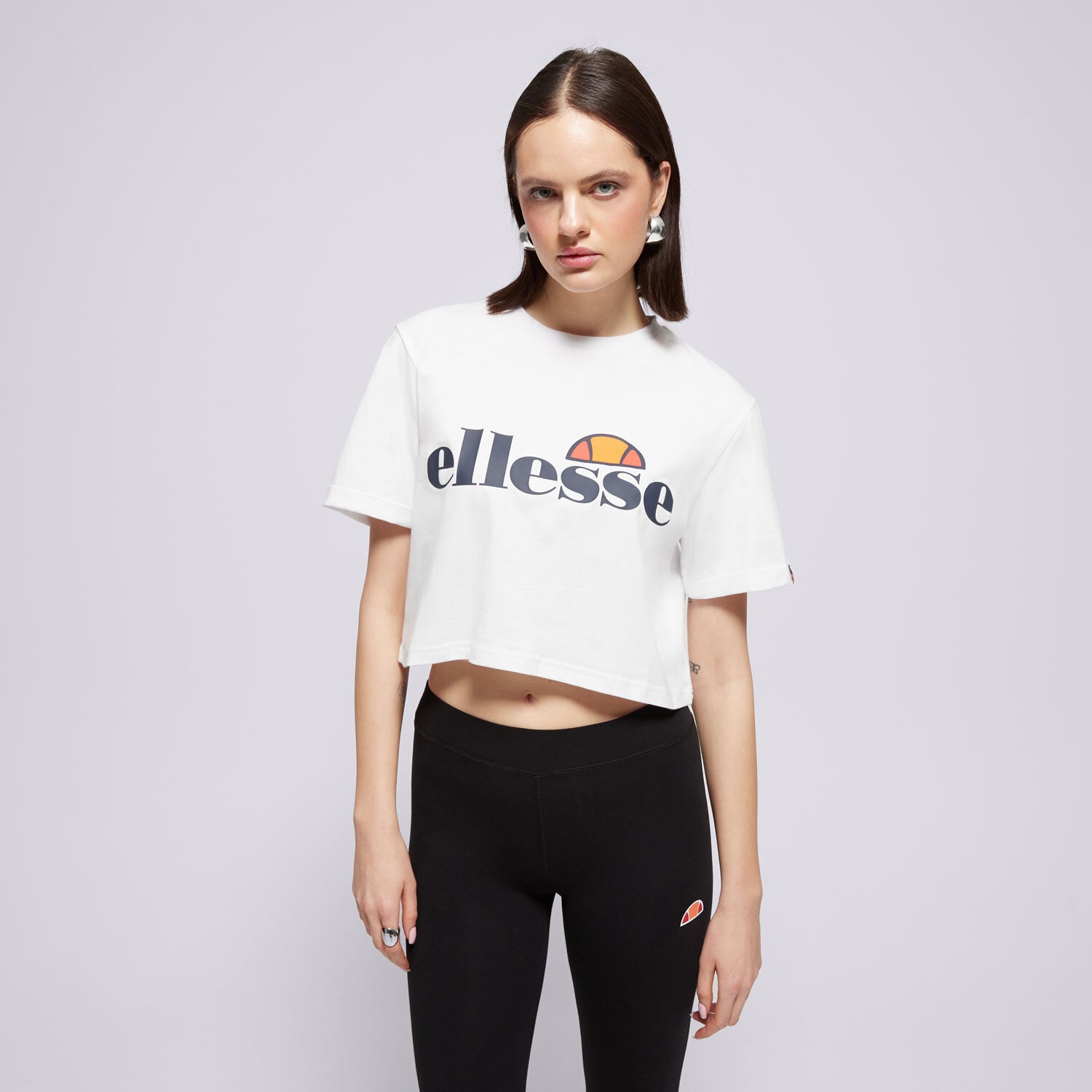 Koszulka, t-shirt damski ELLESSE T-SHIRT ALBERTA WHT SGS04484908 BIAŁY