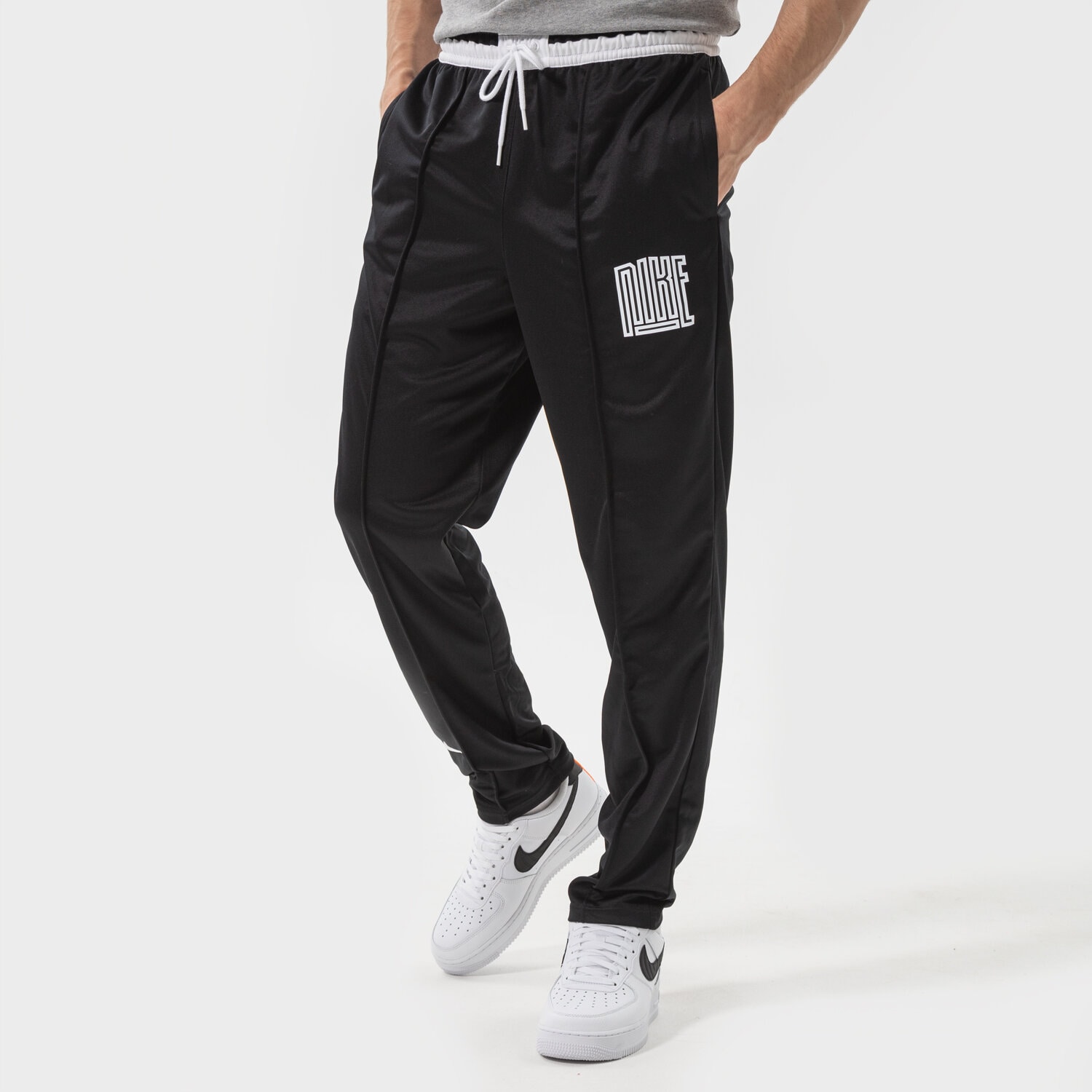 Spodnie sportowe męskie NIKE SPODNIE M NK DF PANT STARTING FIVE NBA DH6749-010 CZARNY