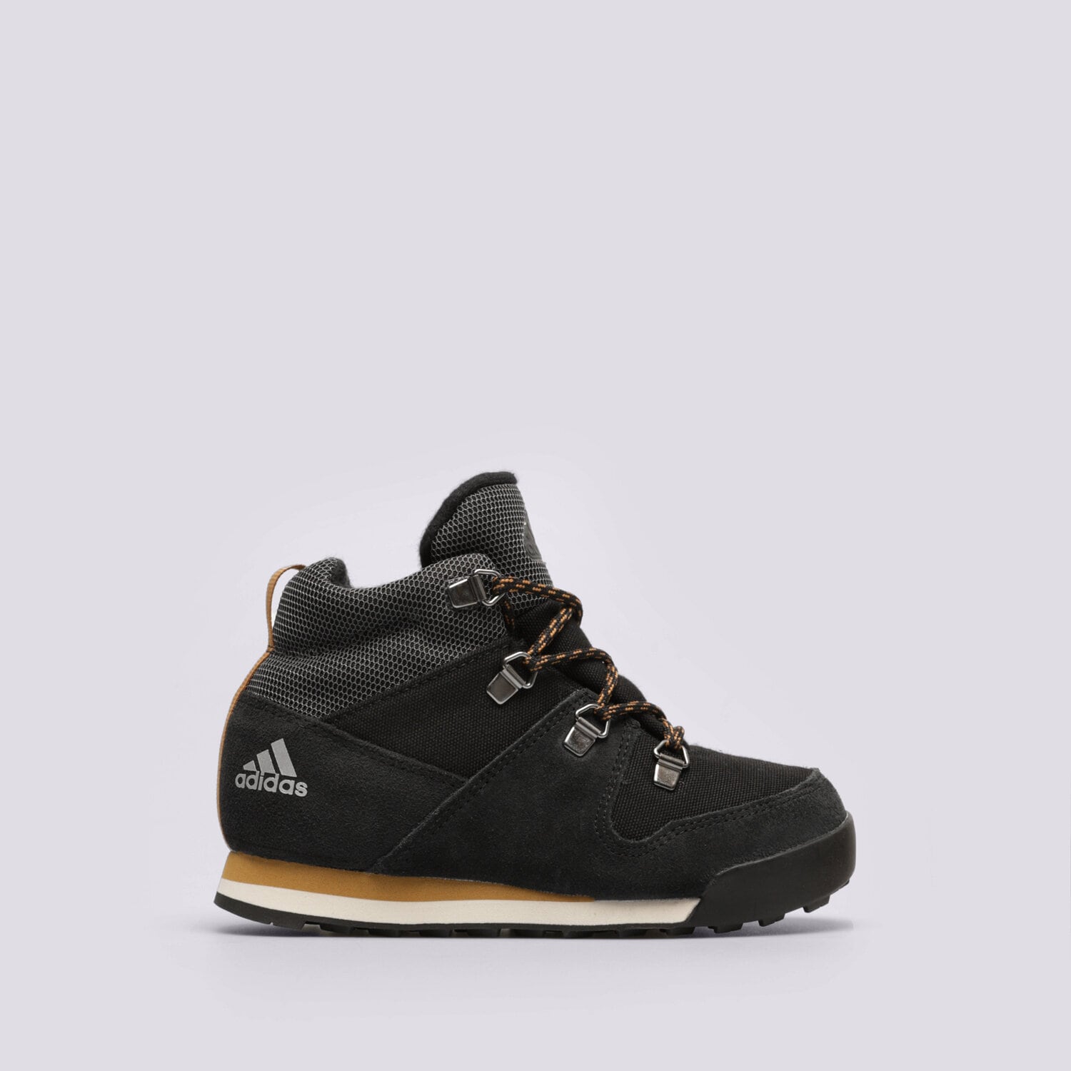 Buty zimowe, trekkingowe, outdoor dla dzieci ADIDAS SNOWPITCH K FZ2602 CZARNY