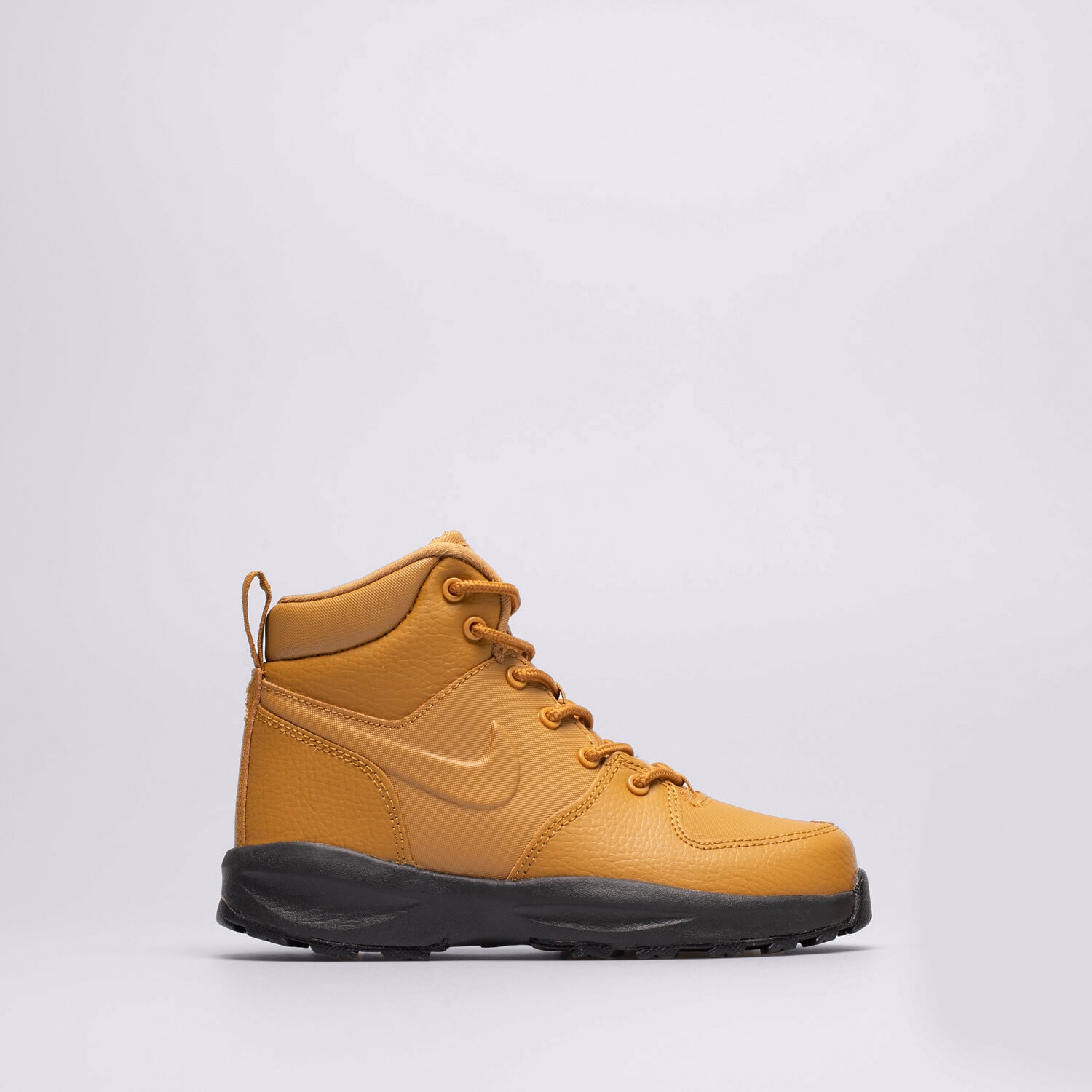 Buty zimowe, trekkingowe, outdoor dla dzieci NIKE MANOA BQ5373-700 BRĄZOWY