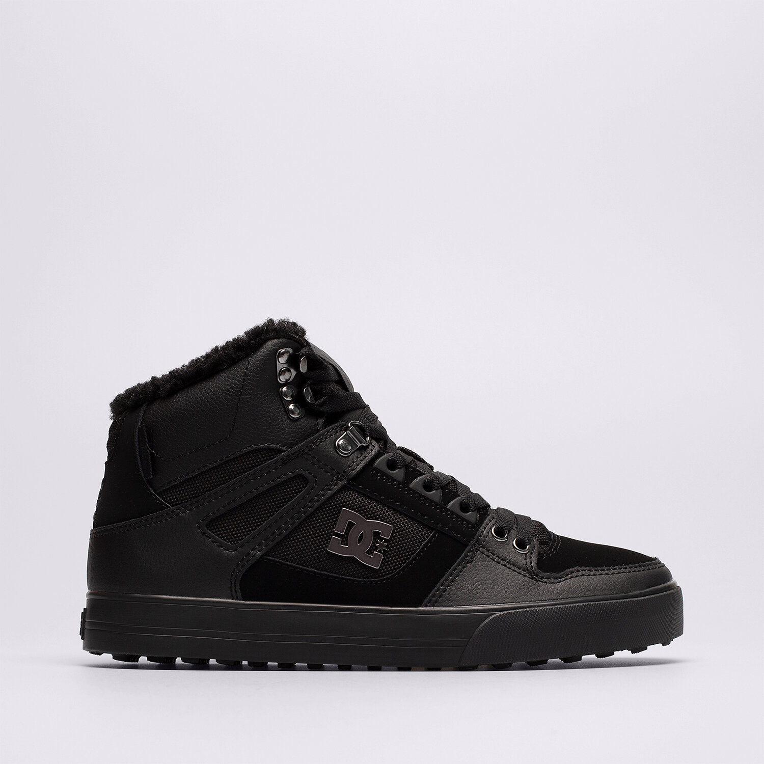 Buty zimowe sportowe męskie DC PURE HIGH-TOP WC WNT ADYS4000473BK CZARNY