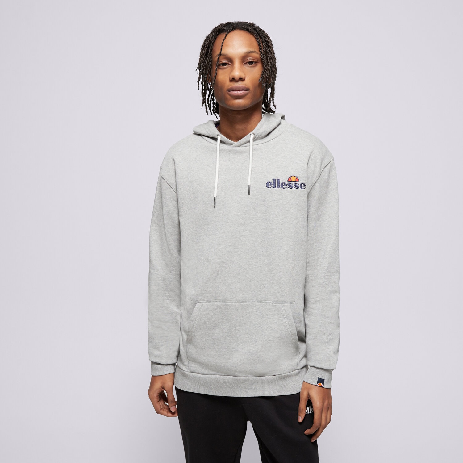 Bluza męska ELLESSE BLUZA Z KAPTUREM PRIMERO GREY SHS08781112 SZARY