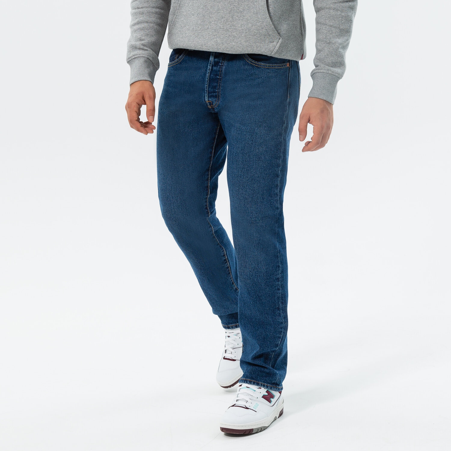 Spodnie sportowe męskie LEVI'S SPODNIE 501 '93 STRAIGHT 79830-0252 GRANATOWY