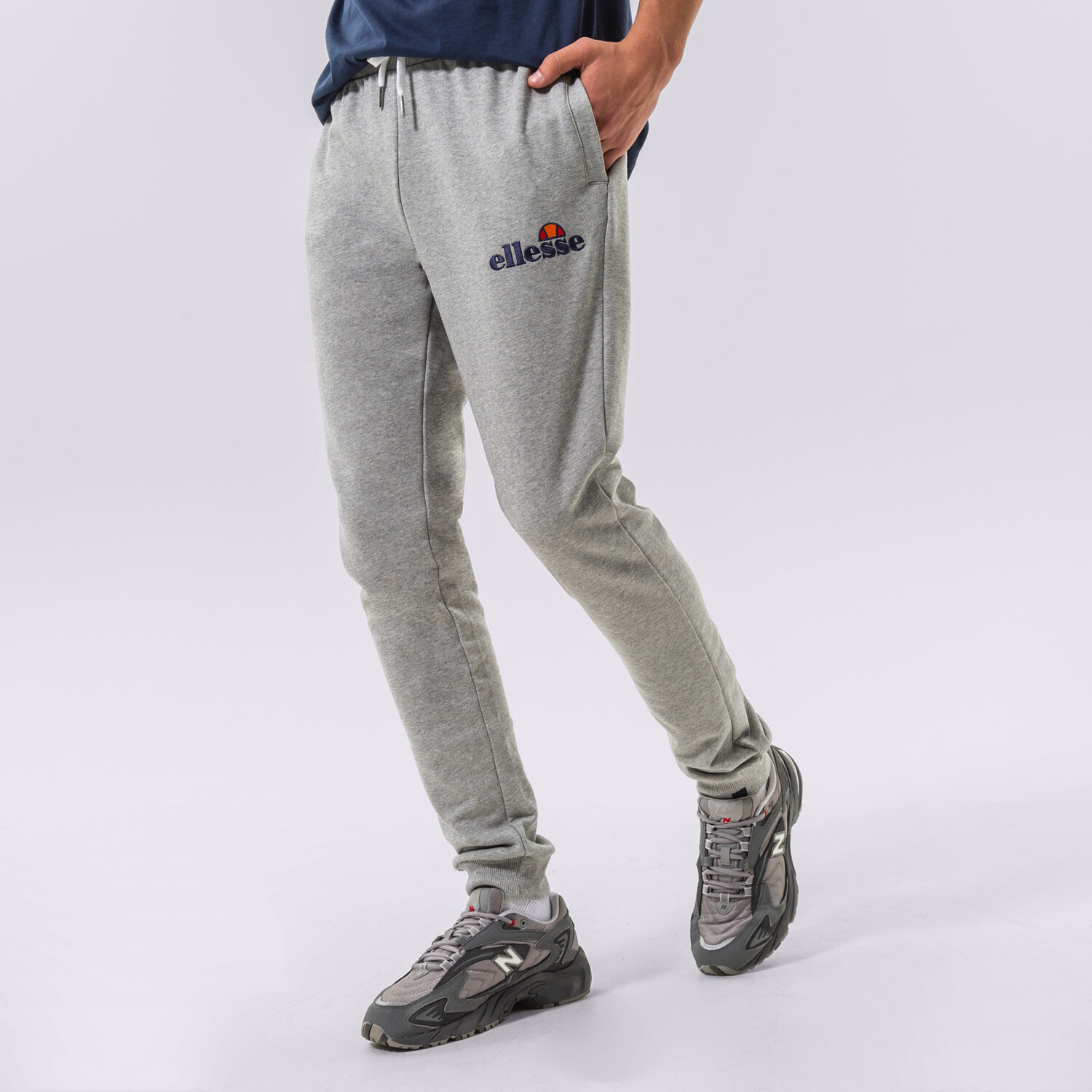Spodnie sportowe męskie ELLESSE SPODNIE NIORO GREY SHS08783112 SZARY