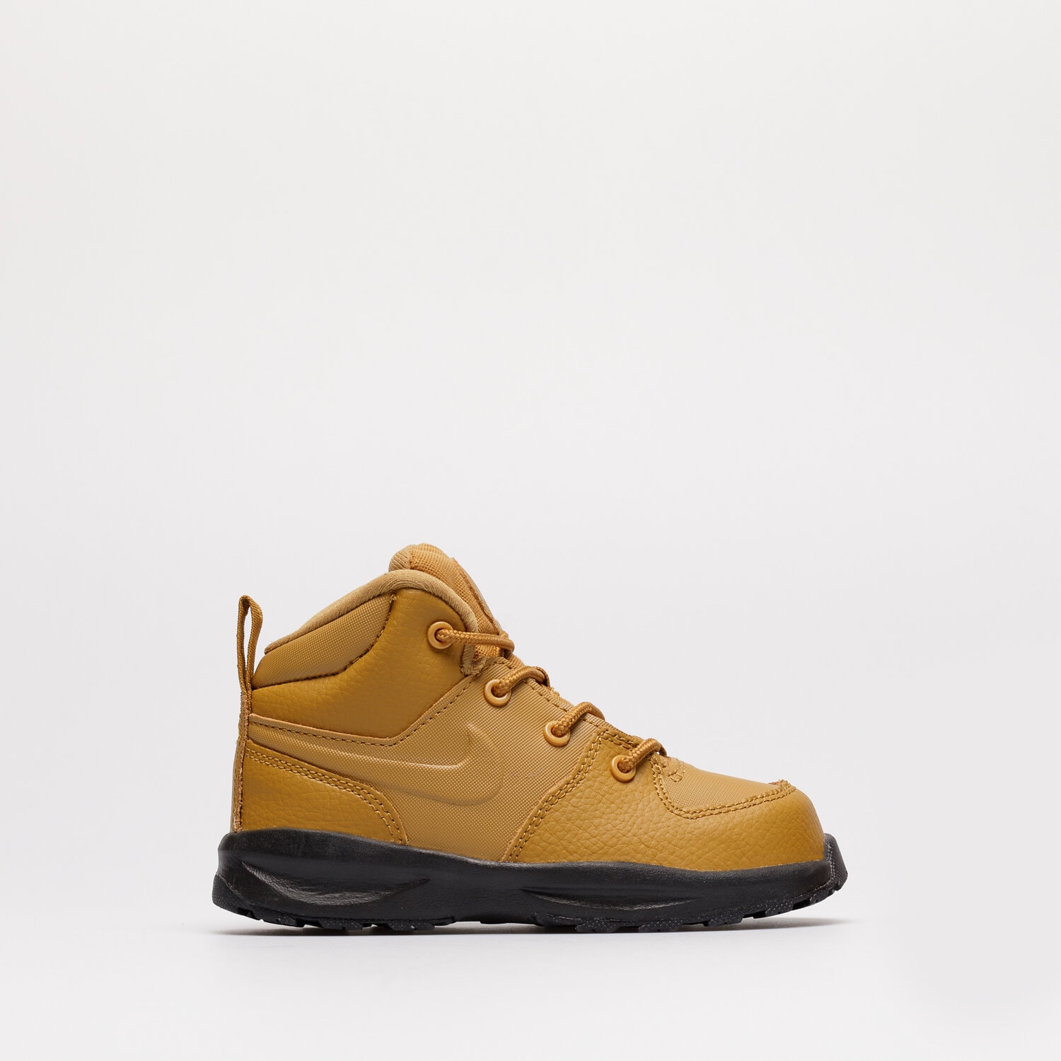 Buty zimowe, trekkingowe, outdoor dla dzieci NIKE MANOA BQ5374-700 BRĄZOWY