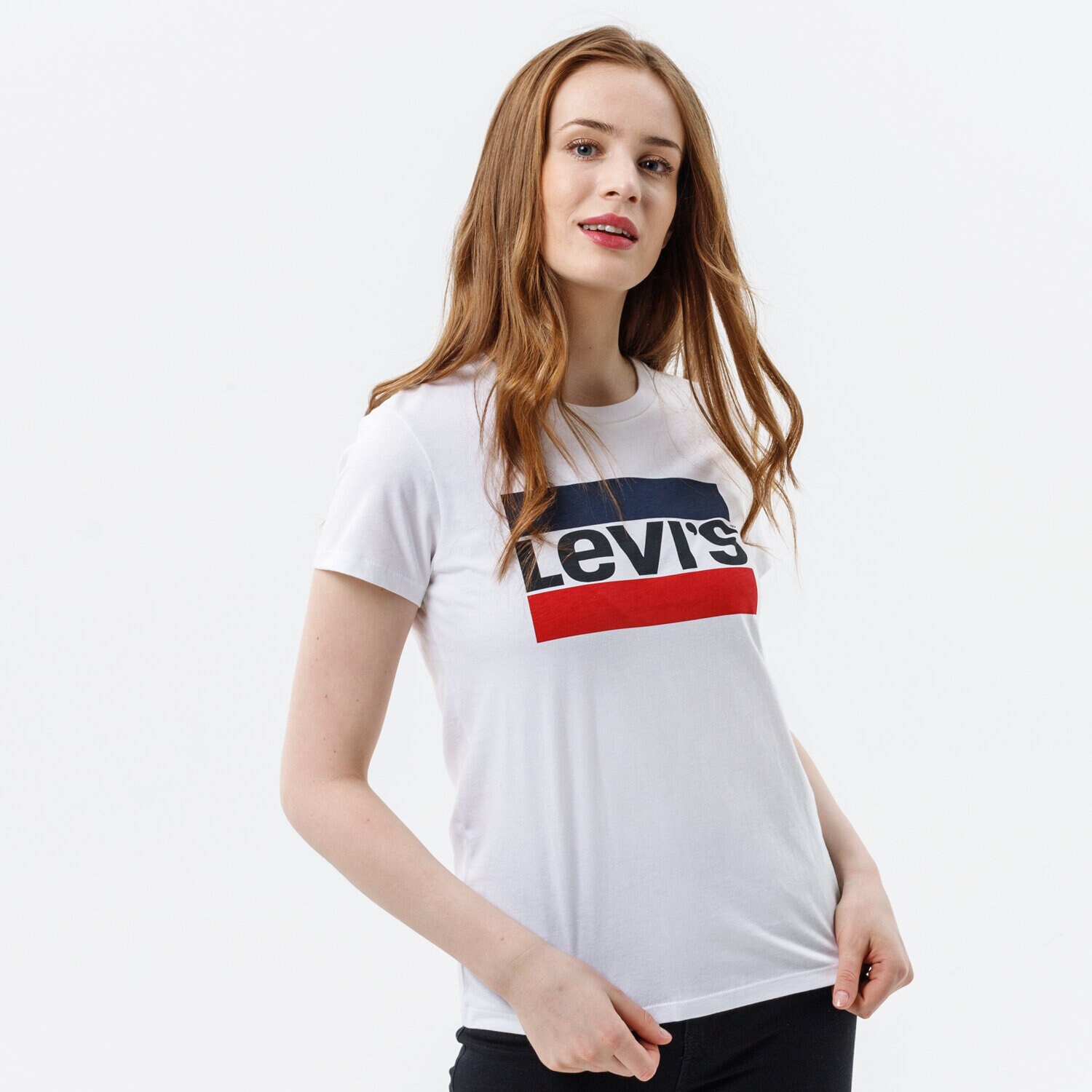 Koszulka, t-shirt damski LEVI'S T-SHIRT THE PERFECT TEE 17369-0297 BIAŁY