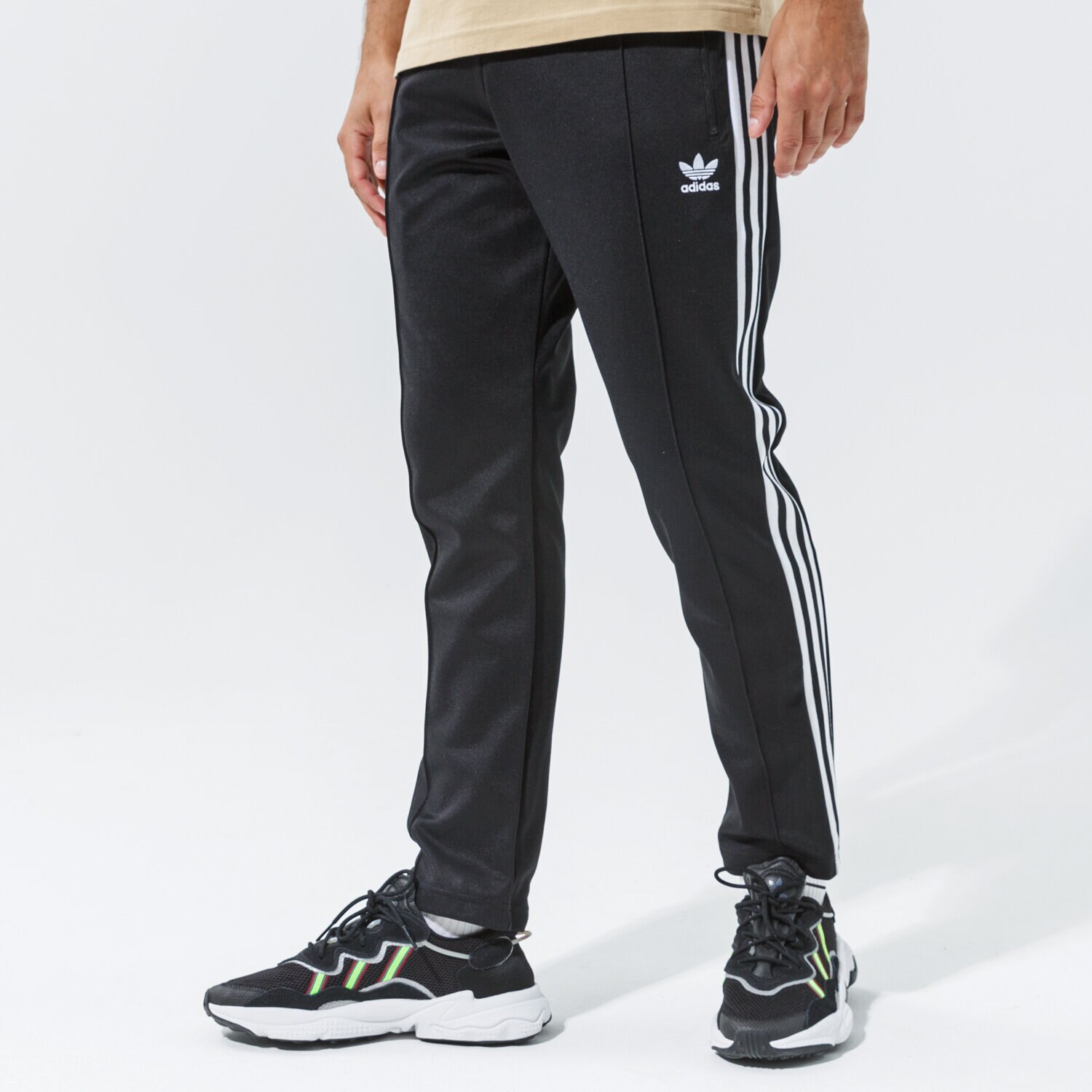 Spodnie sportowe męskie ADIDAS SPODNIE BECKENBAUER TP H09115 CZARNY