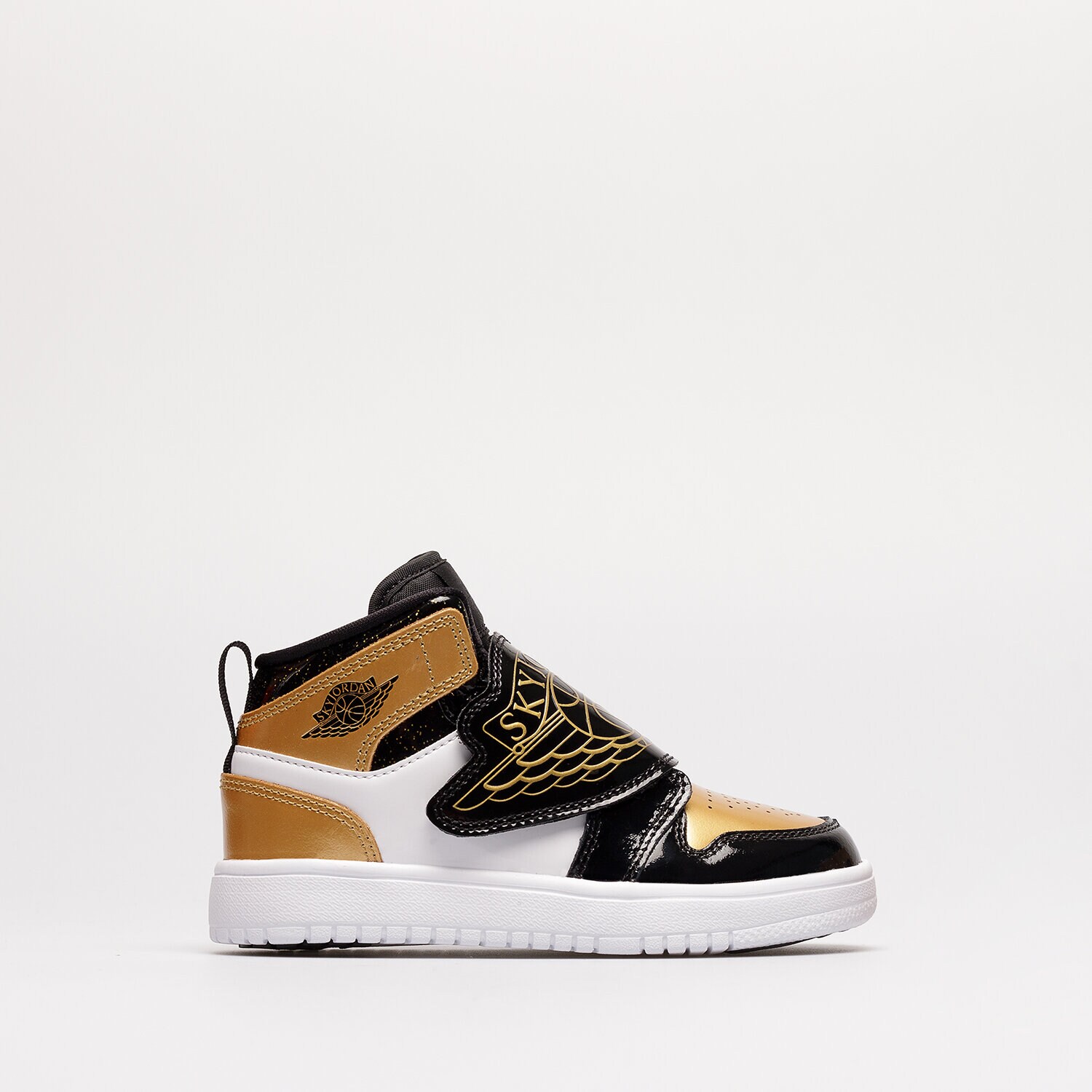 Buty sneakersy dla dzieci SKY JORDAN 1 SE CBR BP DV6069-071 CZARNY