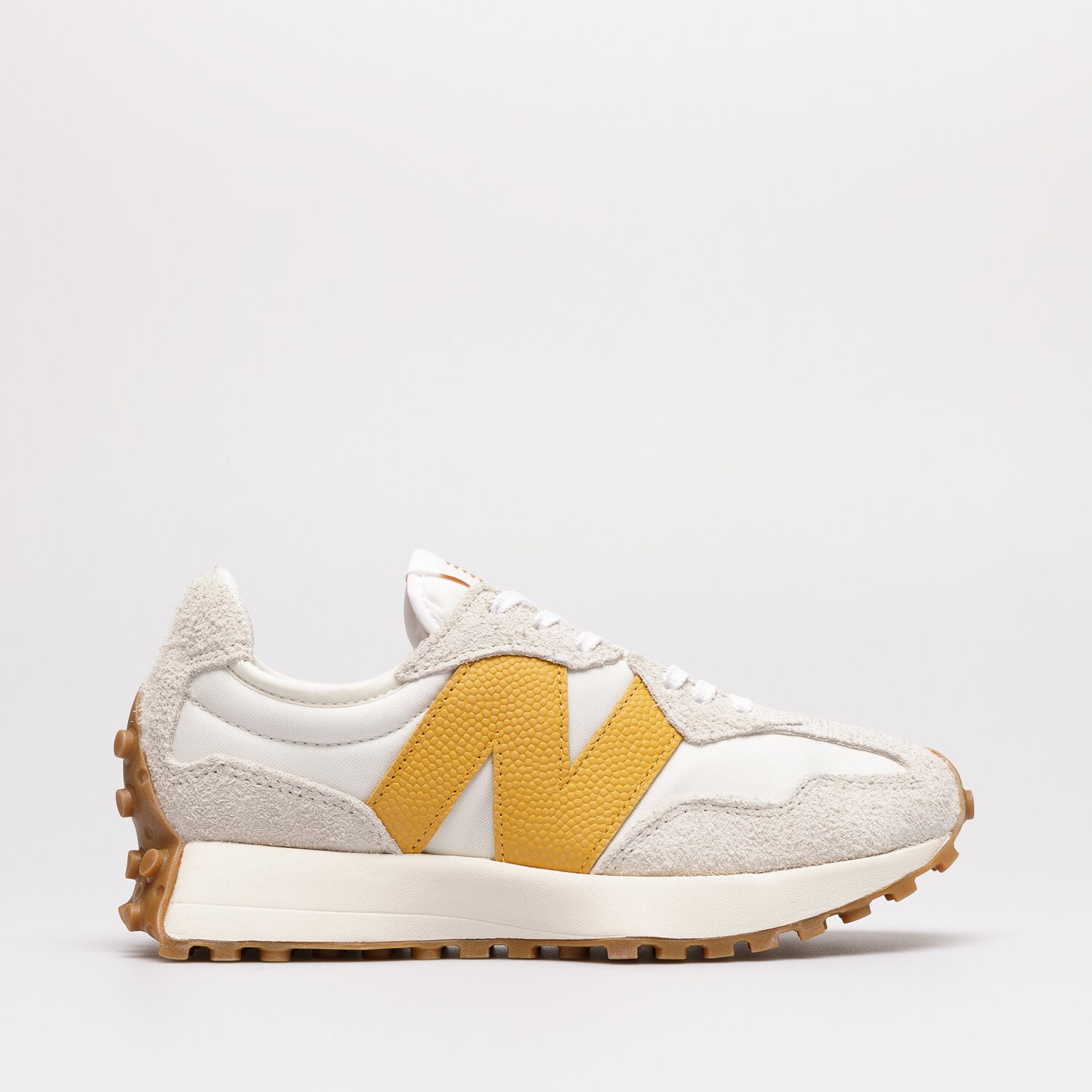 Buty sneakersy damskie NEW BALANCE 327  WS327BY BIAŁY